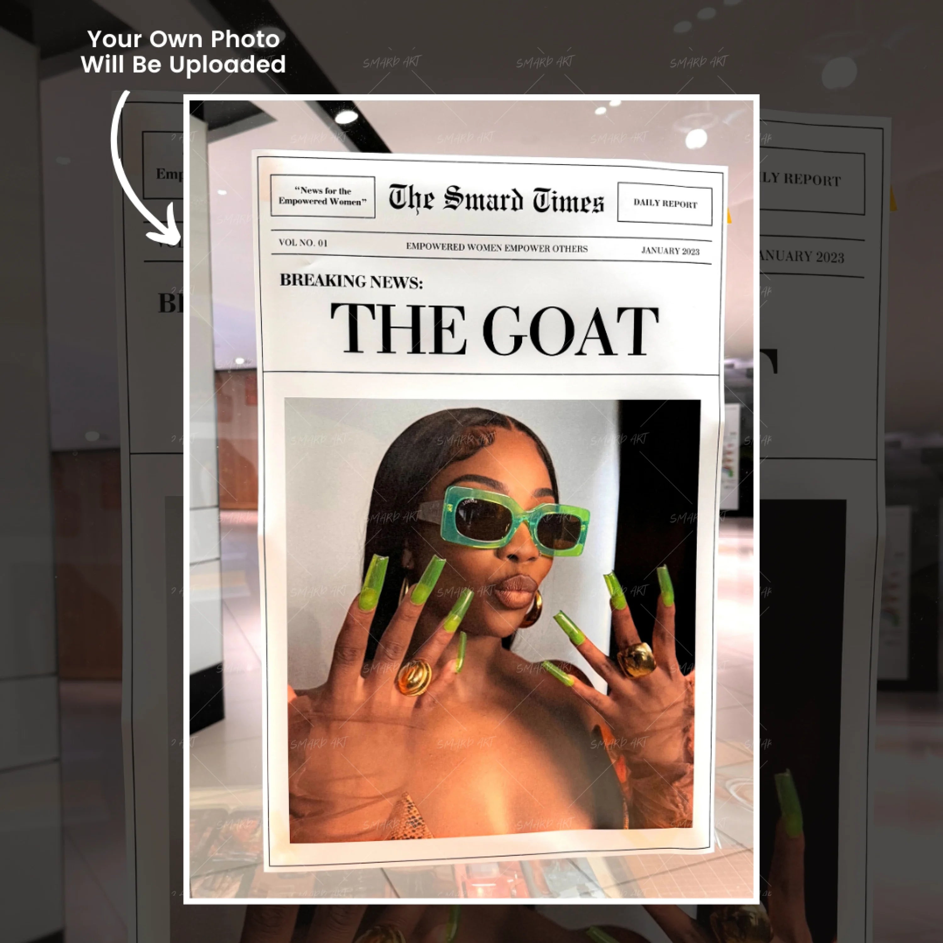 "THE GOAT" Custom Poster