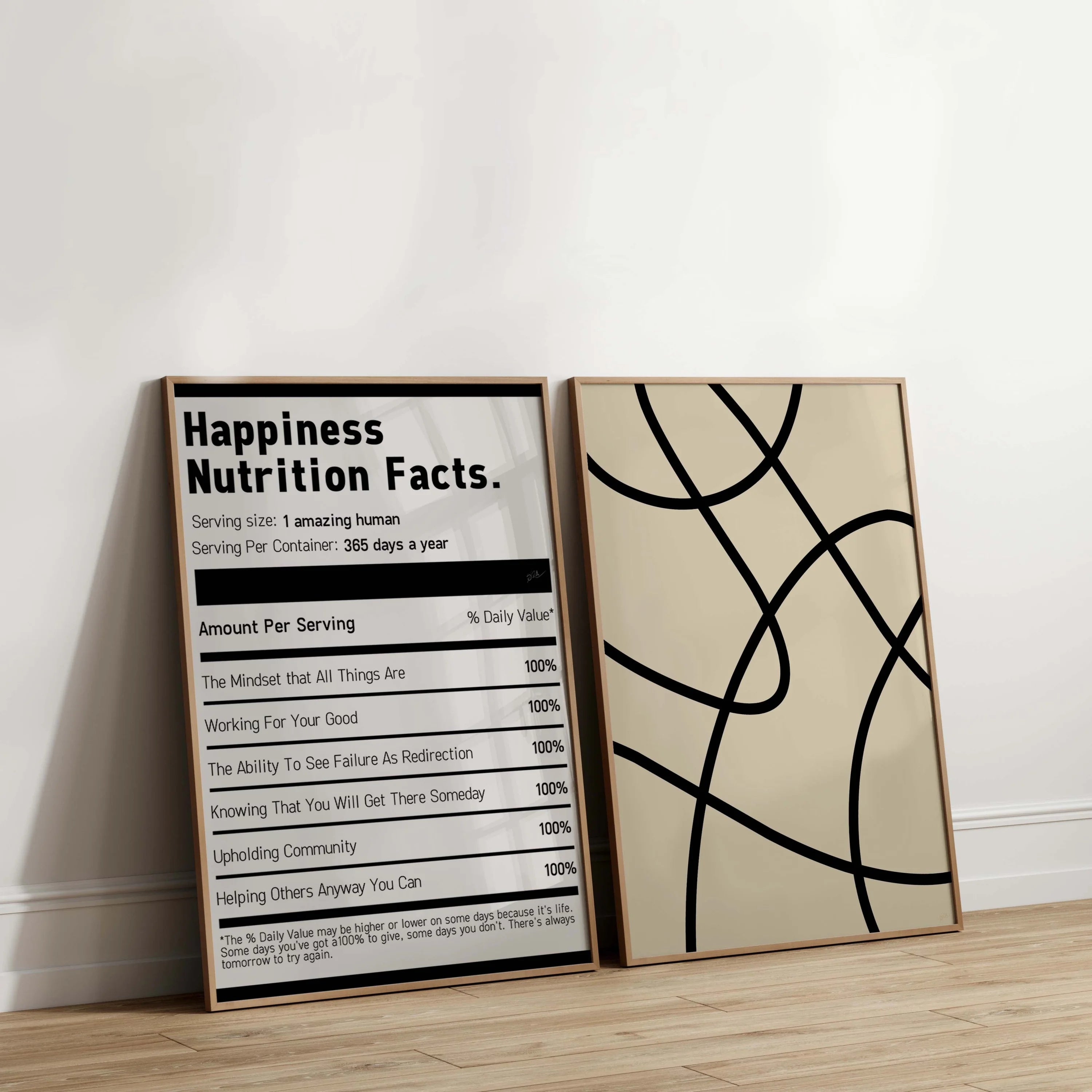 Happiness Nutrition Facts (Smard X Anaya)