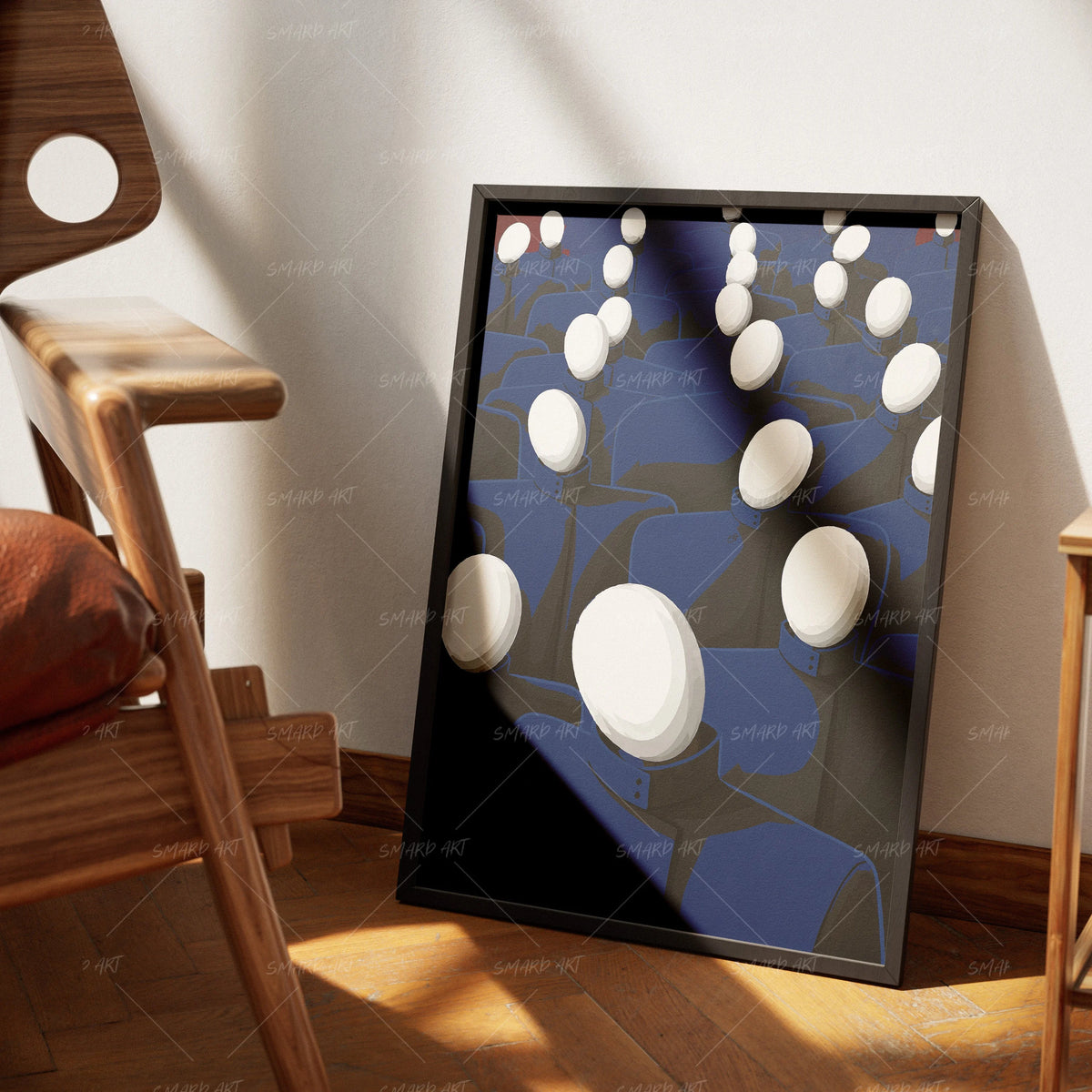 Hoard Intrigue-wall art print featuring decorative artistic design suitable for living rooms, offices, and schools by SmardArt. Elevate your space with Black wall art that speaks to culture, identity, and creativity. At Smard, we celebrate artistry made with melanin, bringing powerful and inspiring designs to life.