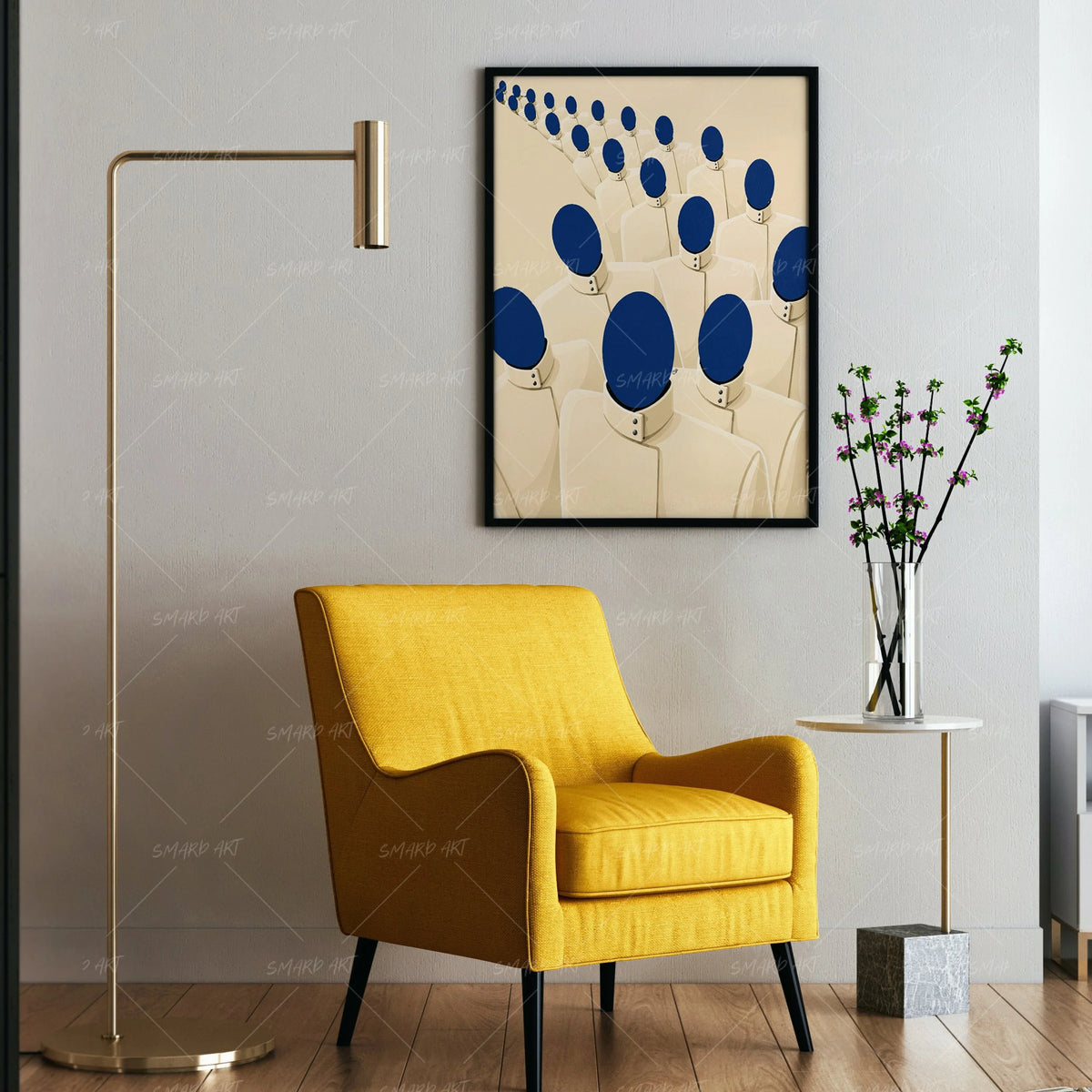 Hoard in Queue-wall art print featuring decorative artistic design suitable for living rooms, offices, and schools by SmardArt. Elevate your space with Black wall art that speaks to culture, identity, and creativity. At Smard, we celebrate artistry made with melanin, bringing powerful and inspiring designs to life.