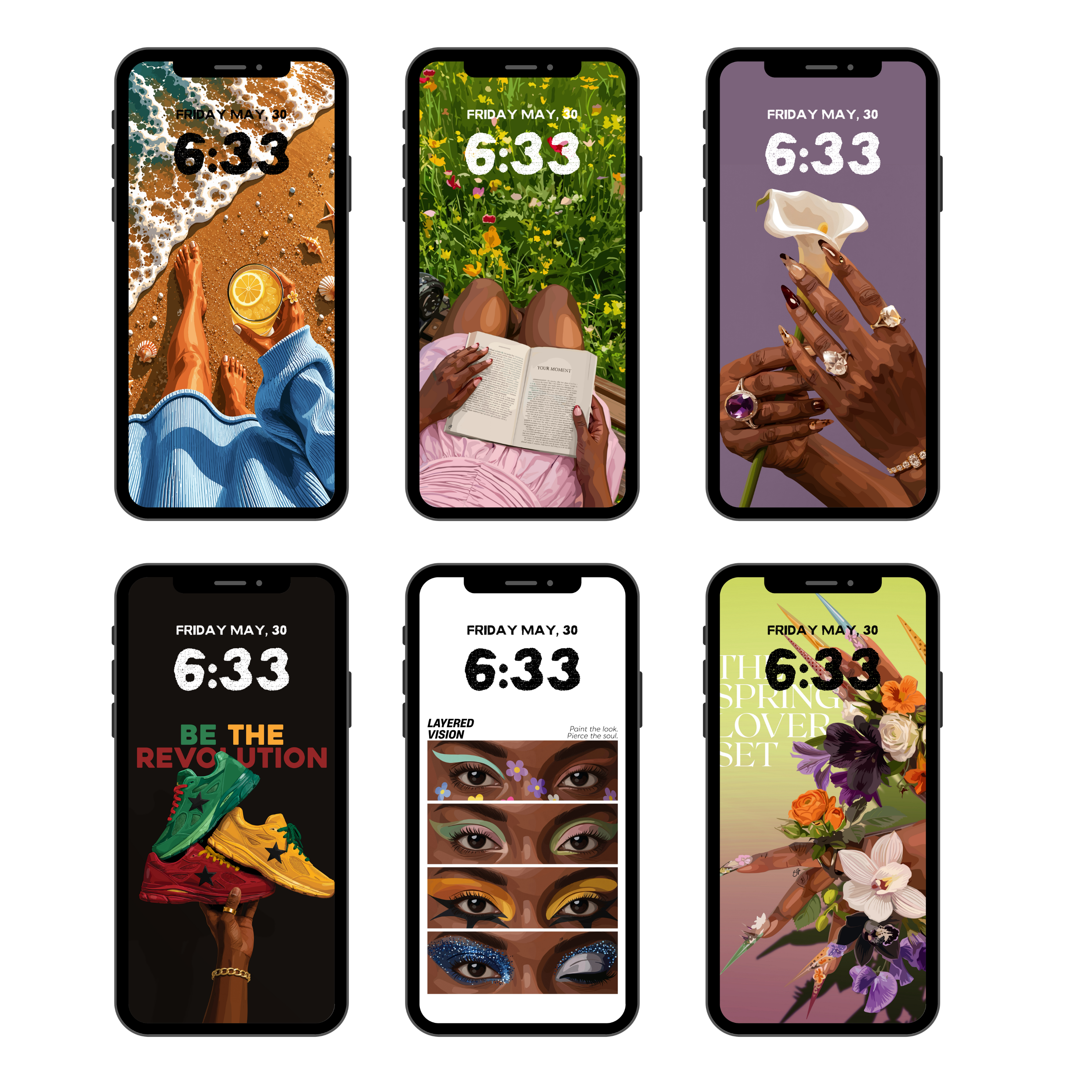 Me Time Screensaver Pack