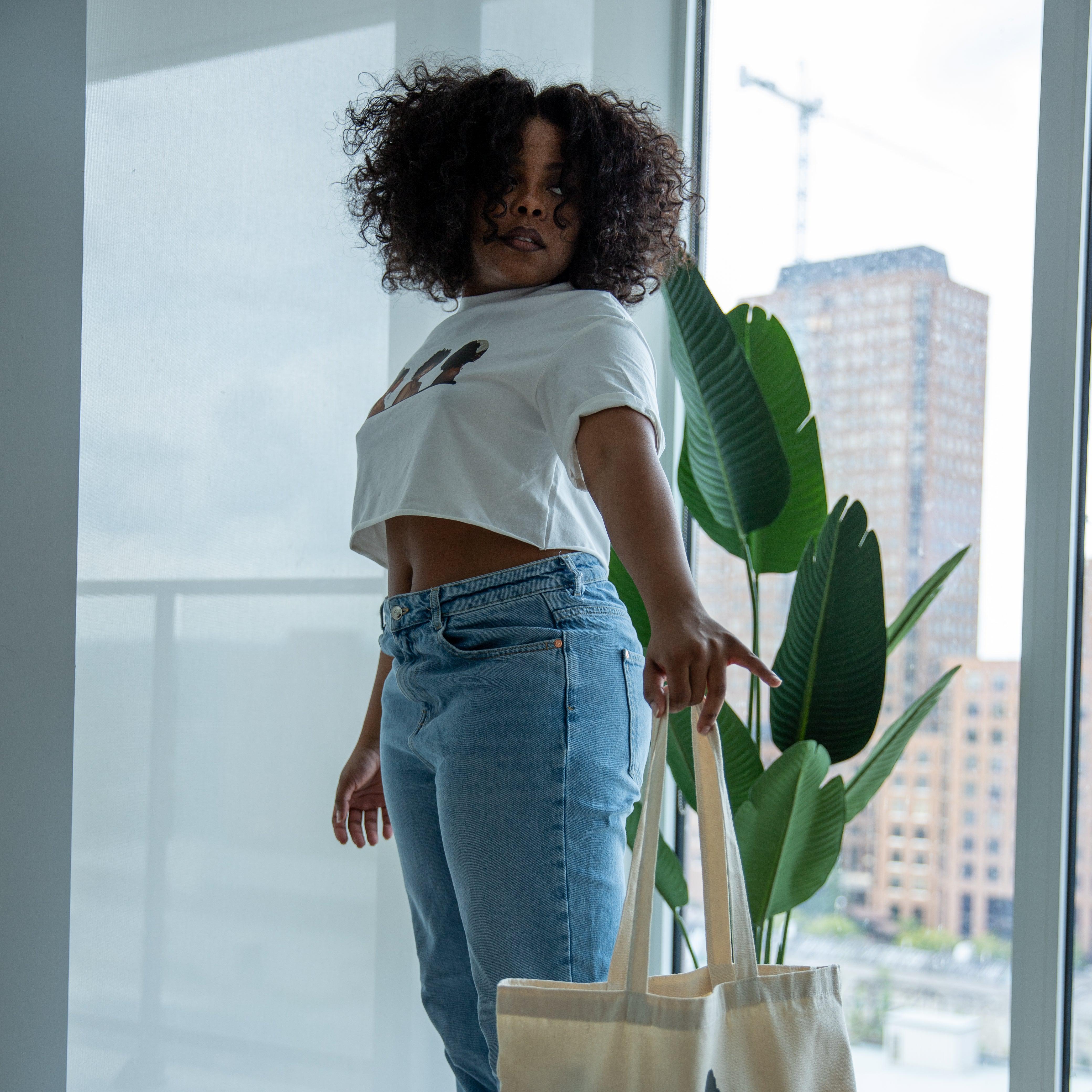 Fro Sisters - White Crop Top