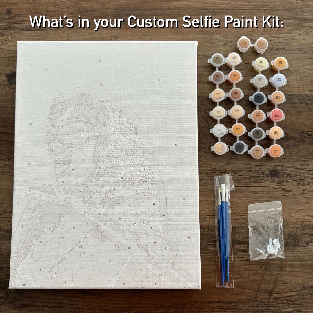 Custom Selfie Paint Kit