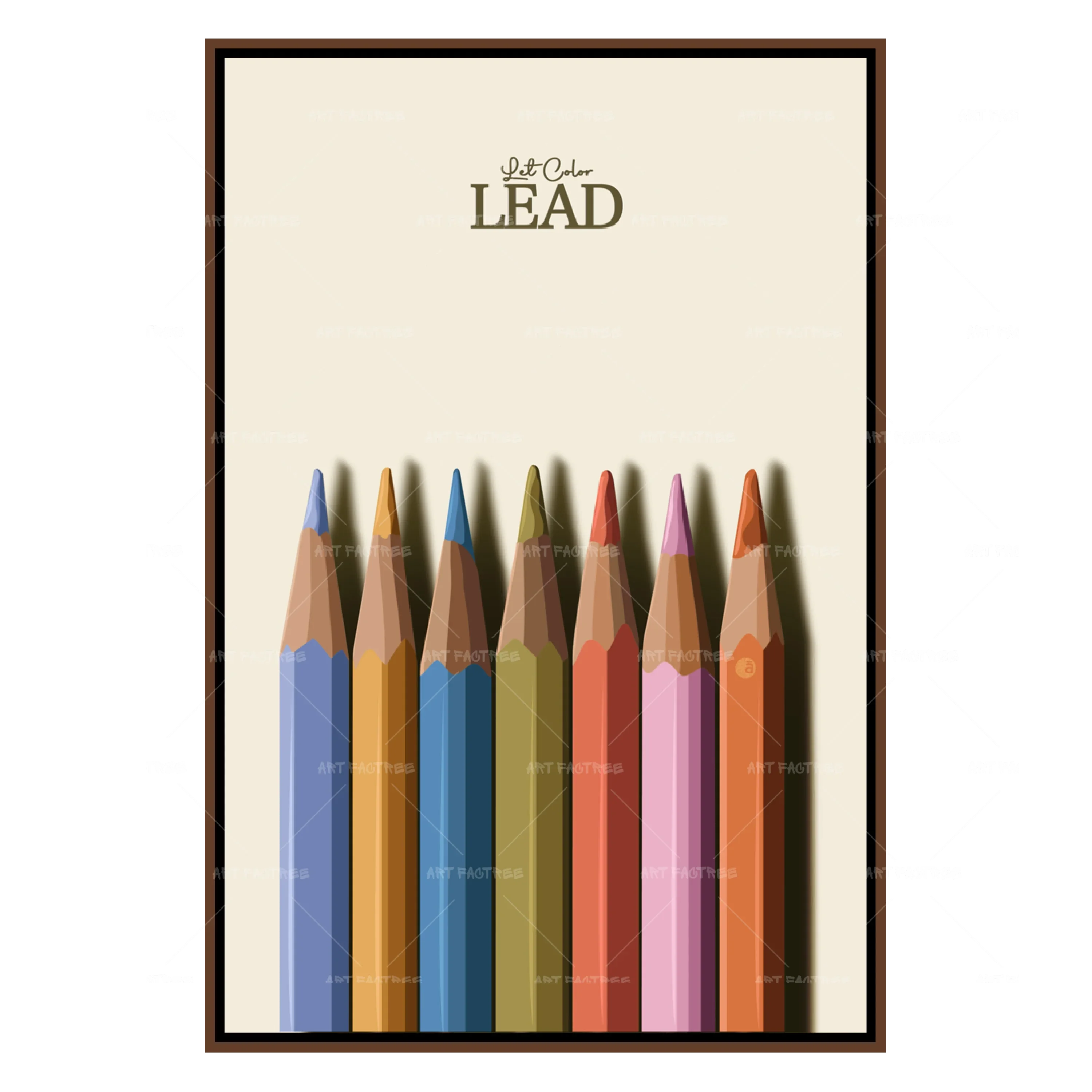 Let Colour Lead (Smard X Anaya)-wall art print featuring decorative artistic design suitable for living rooms, offices, and schools by SmardArt. Elevate your space with Black wall art that speaks to culture, identity, and creativity. At Smard, we celebrate artistry made with melanin, bringing powerful and inspiring designs to life.