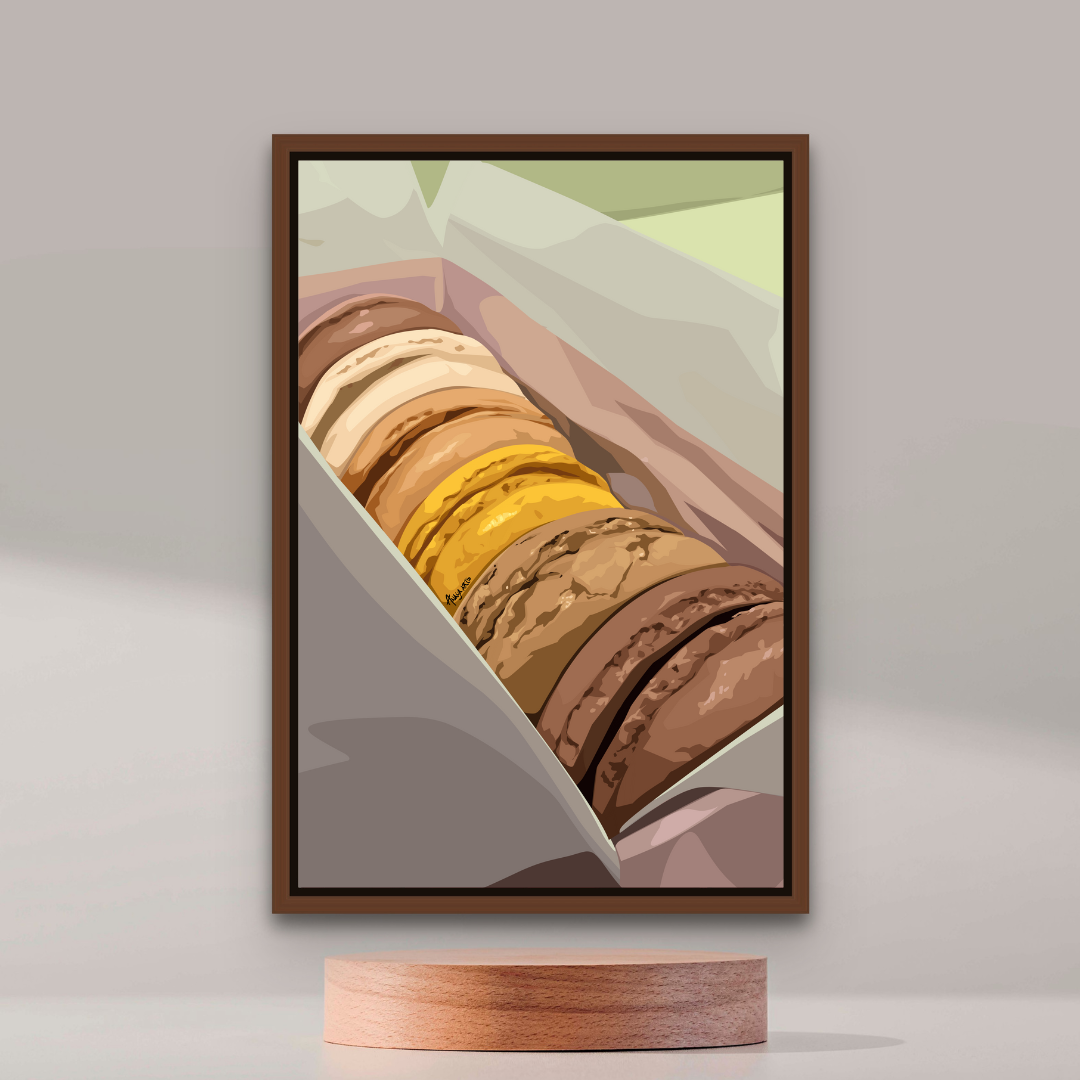 Macaron Love (Smard X Anaya) Wall Art