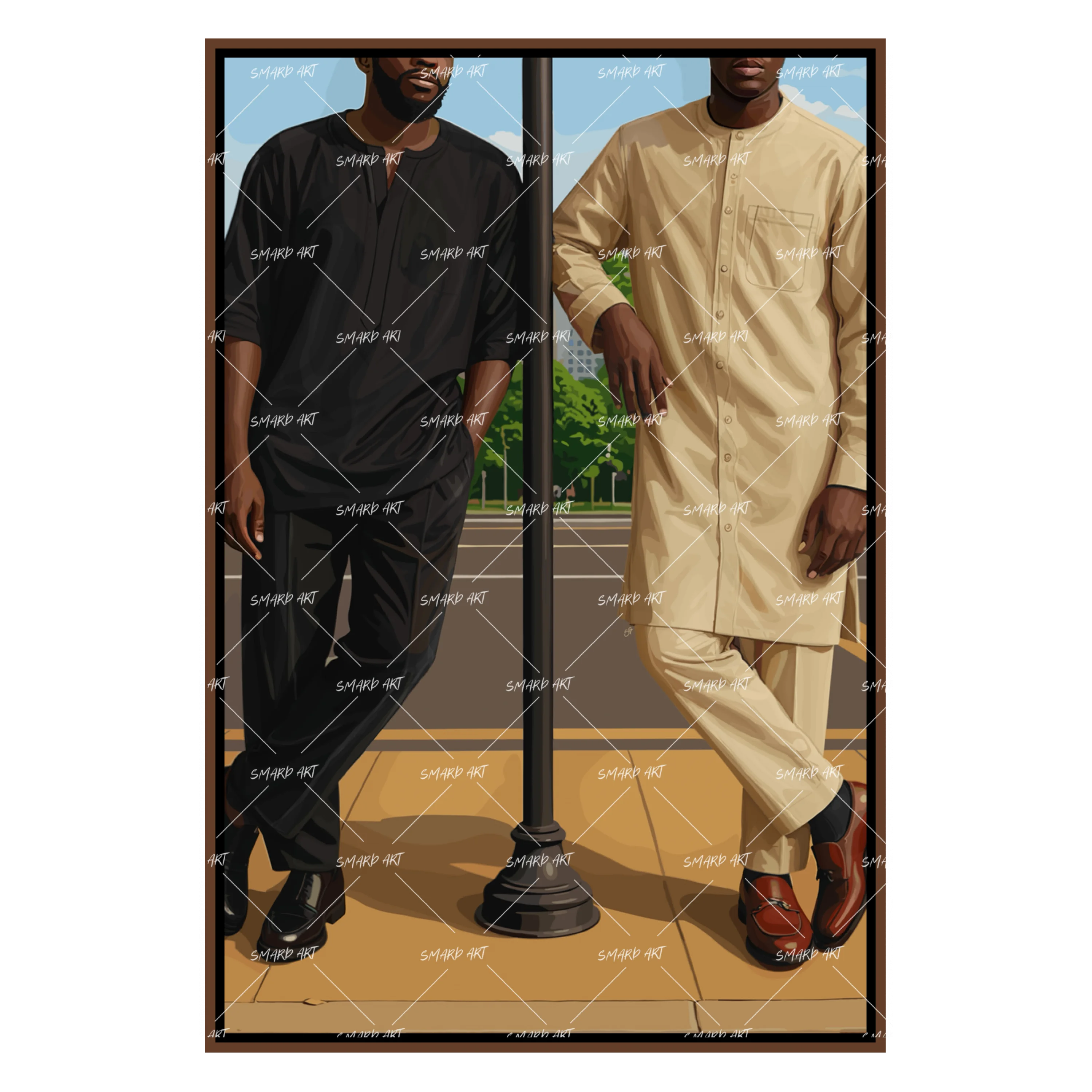 Men In Kaftan