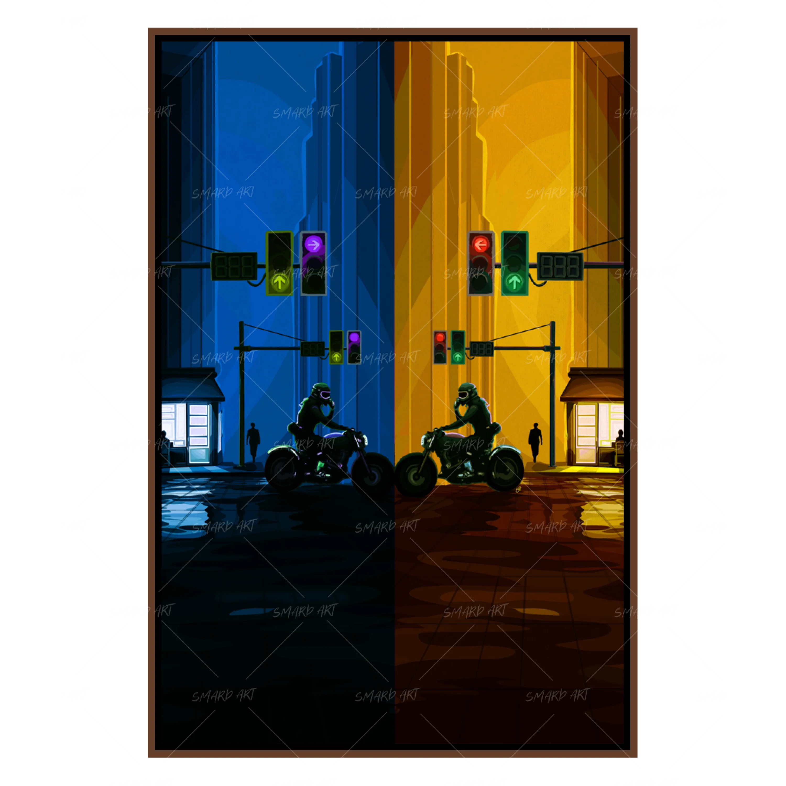 Mirror Metropolis