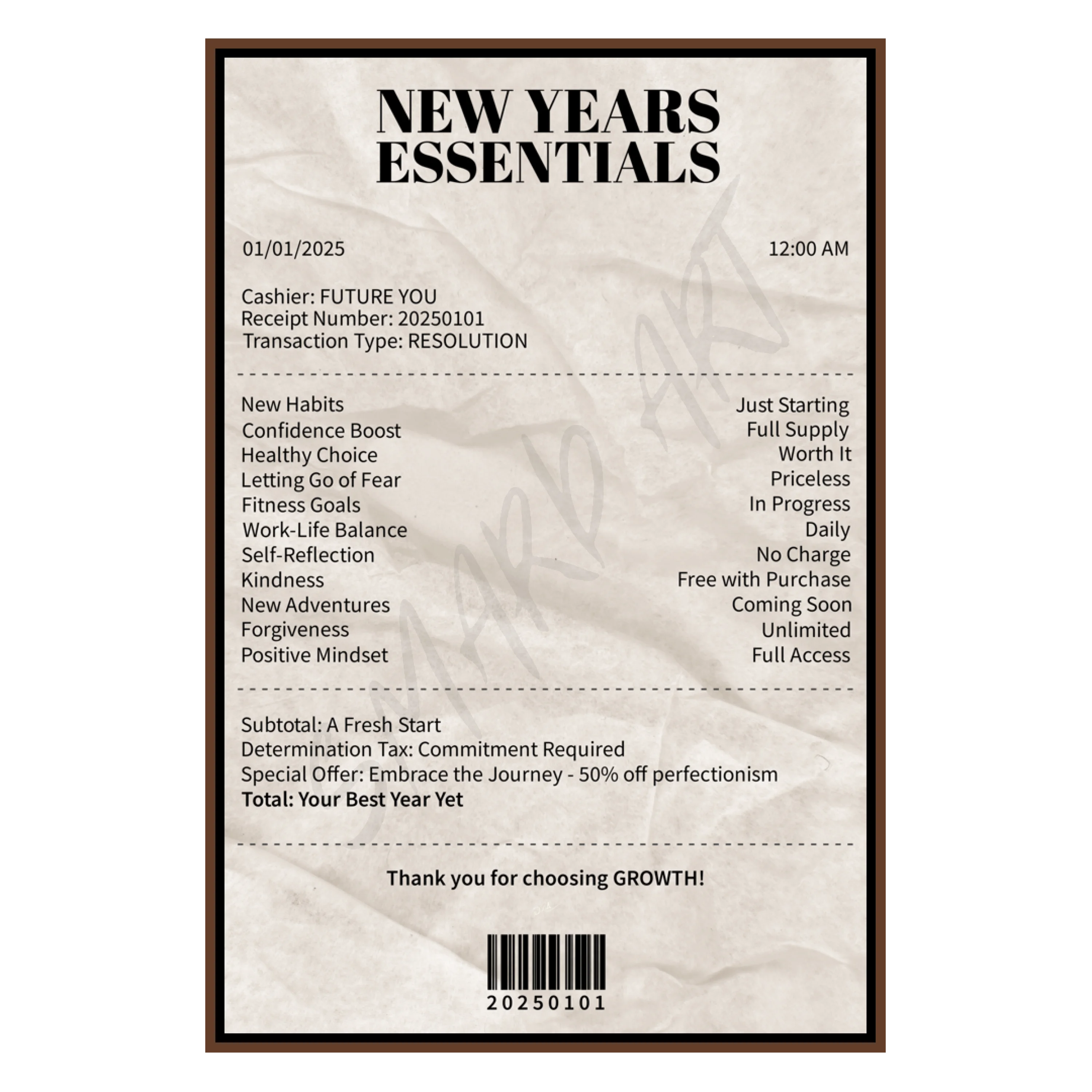 New Year Essentials (Smard X Anaya)