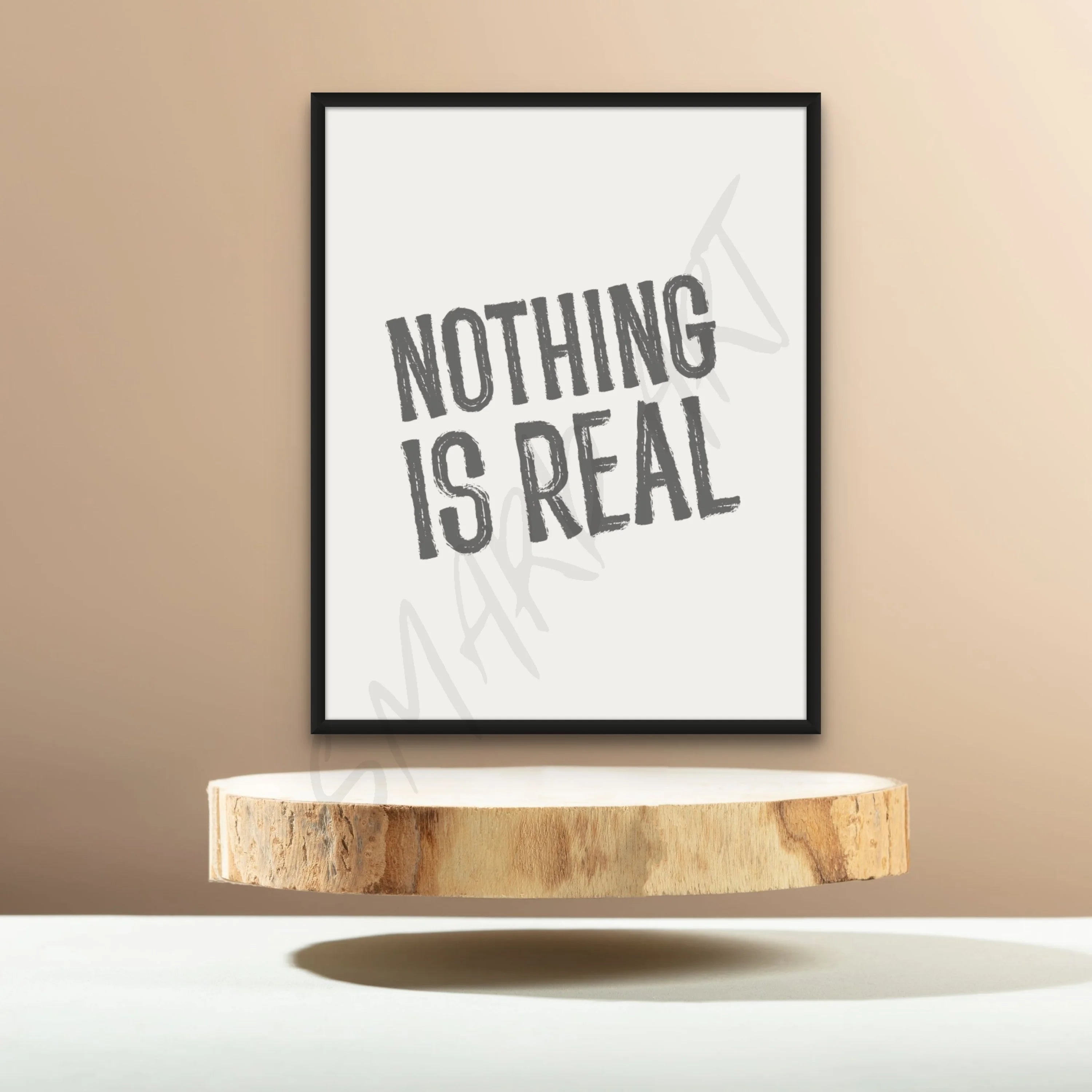 Nothing Is Real (Smard X Anaya) Wall Art