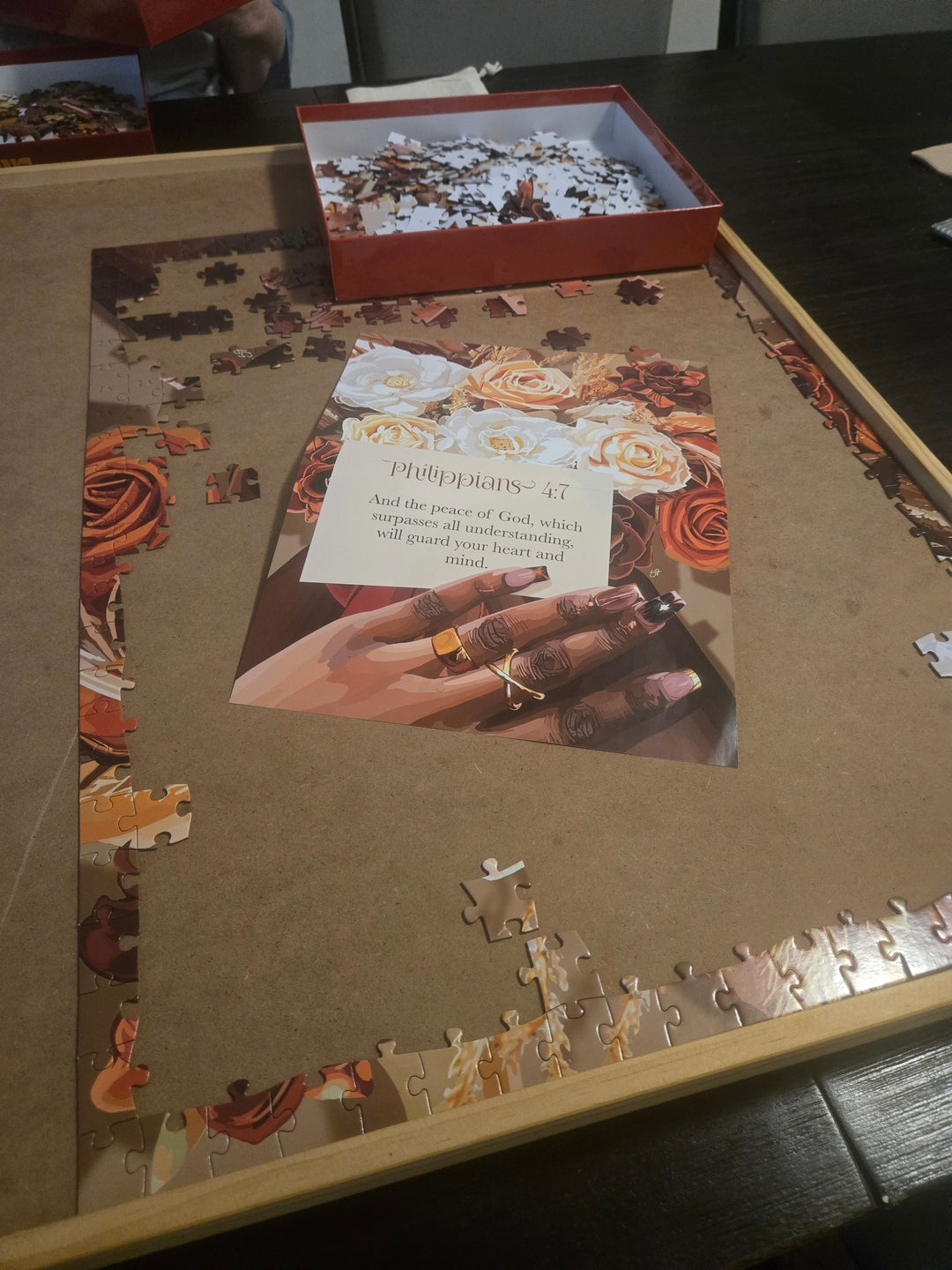 "Love the art on these puzzles. They are beautiful images that I can hung up in my home." - Monique H.
