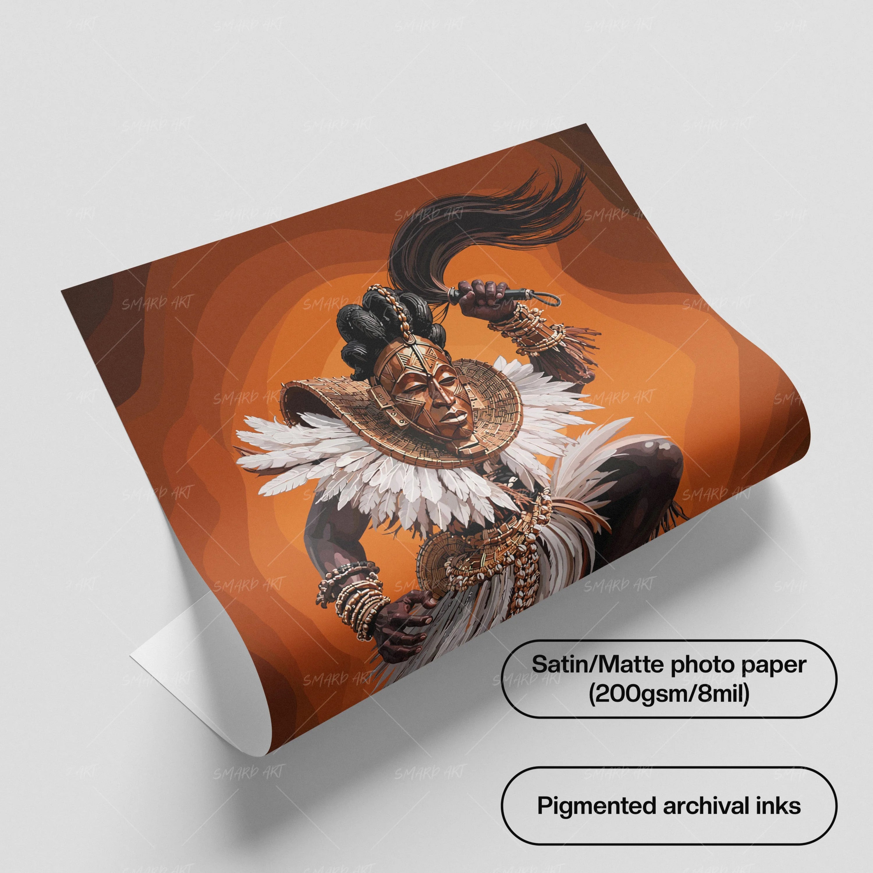 Old World Groove-wall art print featuring decorative artistic design suitable for living rooms, offices, and schools by SmardArt. Elevate your space with Black wall art that speaks to culture, identity, and creativity. At Smard, we celebrate artistry made with melanin, bringing powerful and inspiring designs to life.