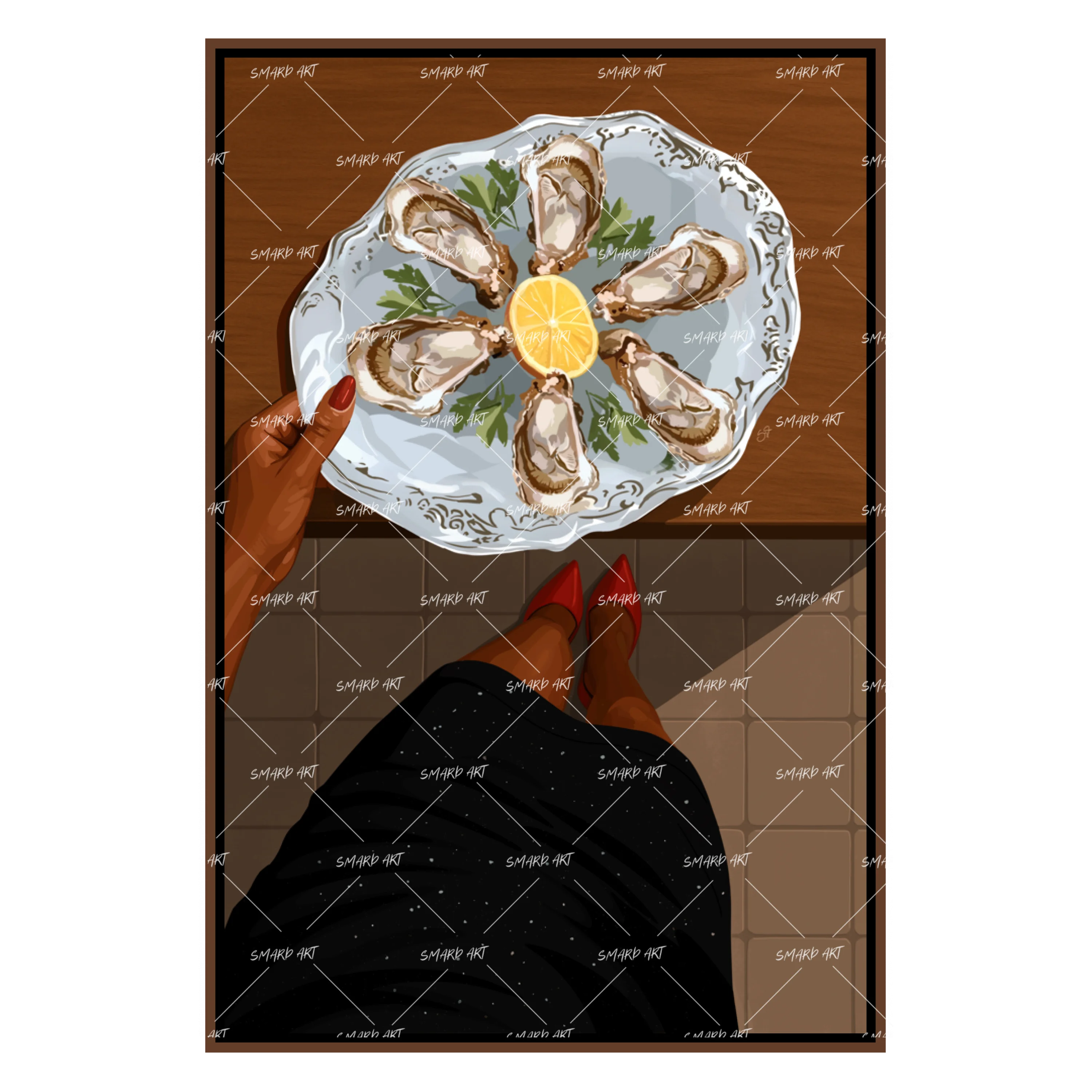 Oyster Plate