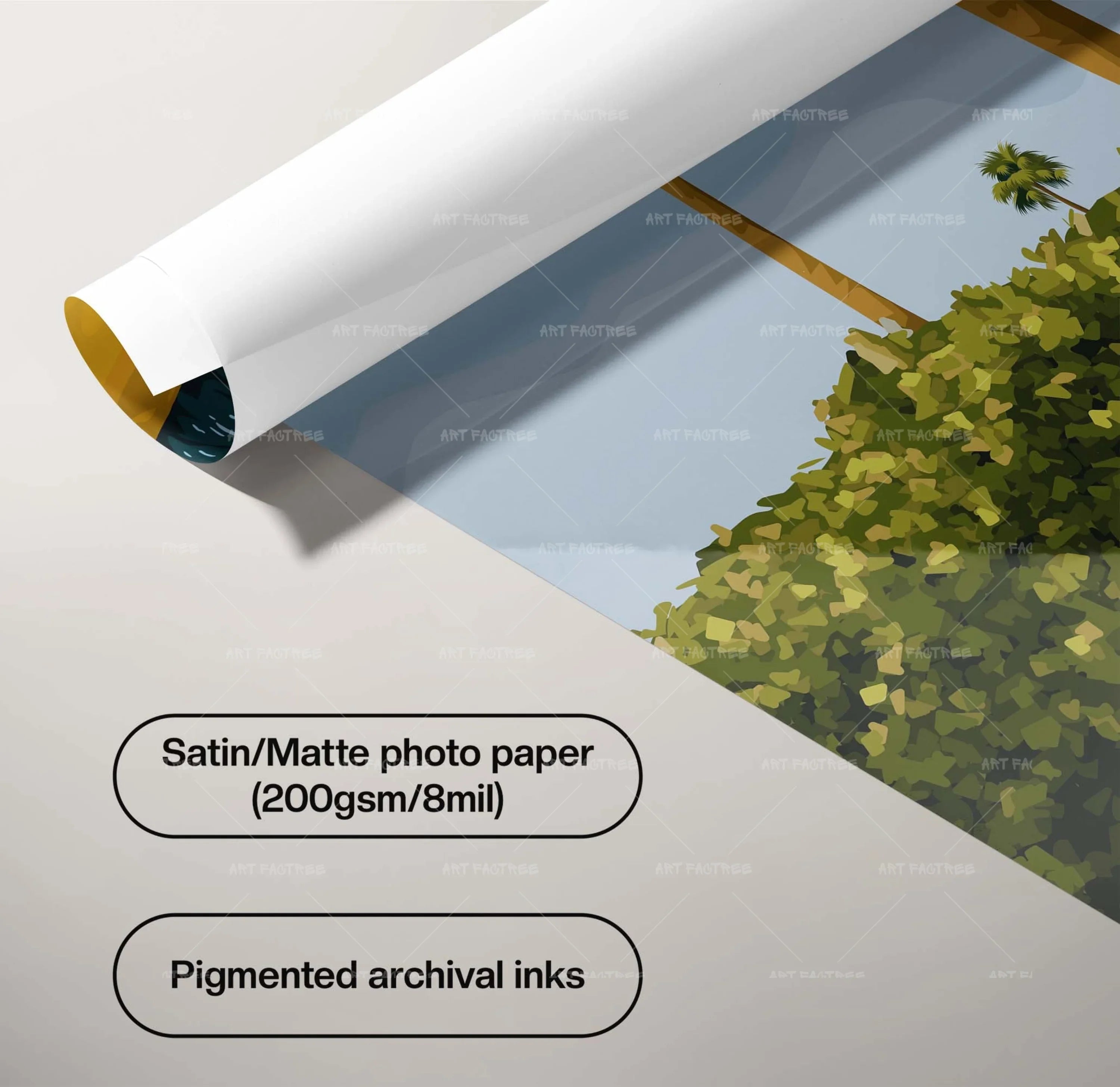 Palm Side (Smard X Anaya)-wall art print featuring decorative artistic design suitable for living rooms, offices, and schools by SmardArt. Elevate your space with Black wall art that speaks to culture, identity, and creativity. At Smard, we celebrate artistry made with melanin, bringing powerful and inspiring designs to life.