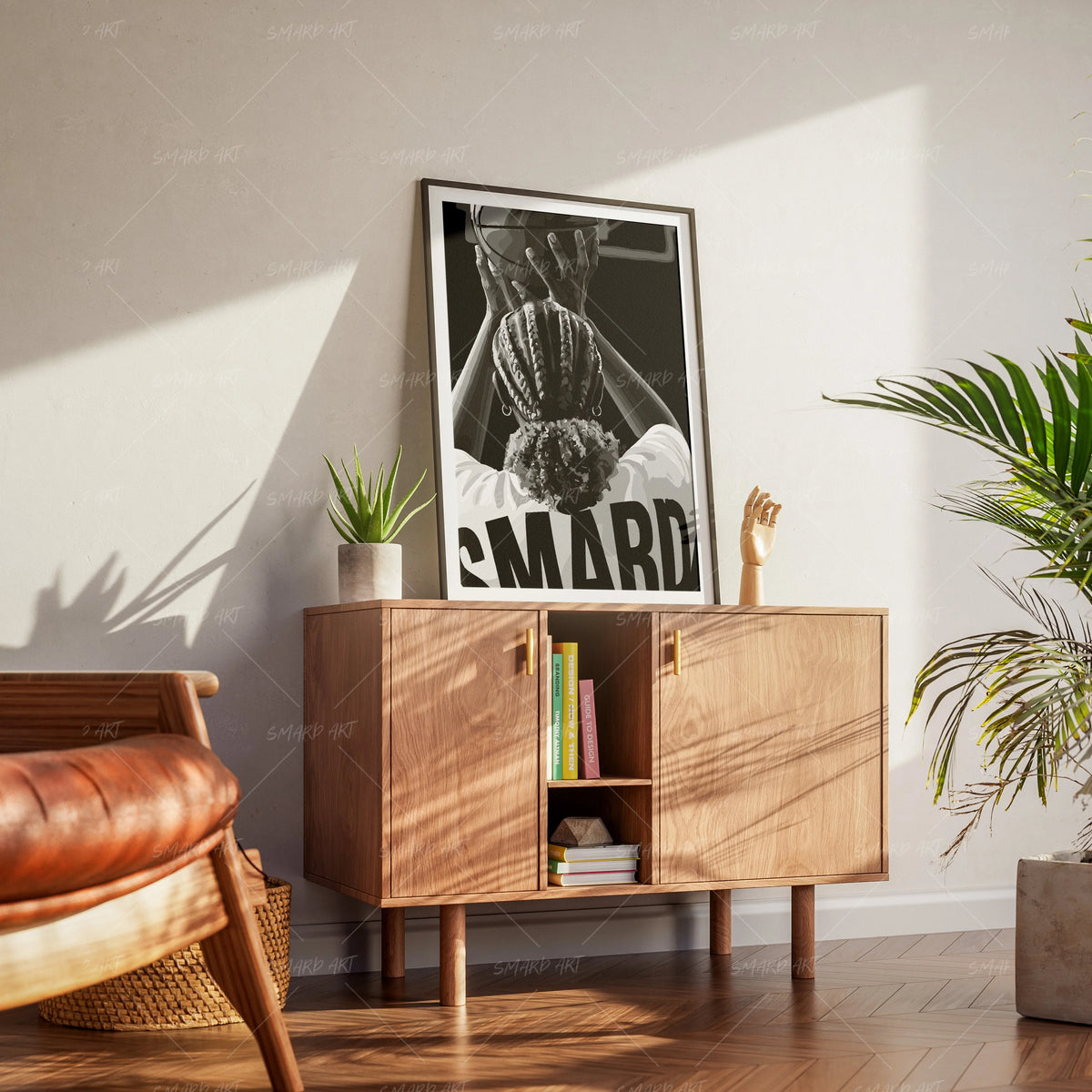 Point & Kill (B/W)-wall art print featuring decorative artistic design suitable for living rooms, offices, and schools by SmardArt. Elevate your space with Black wall art that speaks to culture, identity, and creativity. At Smard, we celebrate artistry made with melanin, bringing powerful and inspiring designs to life.