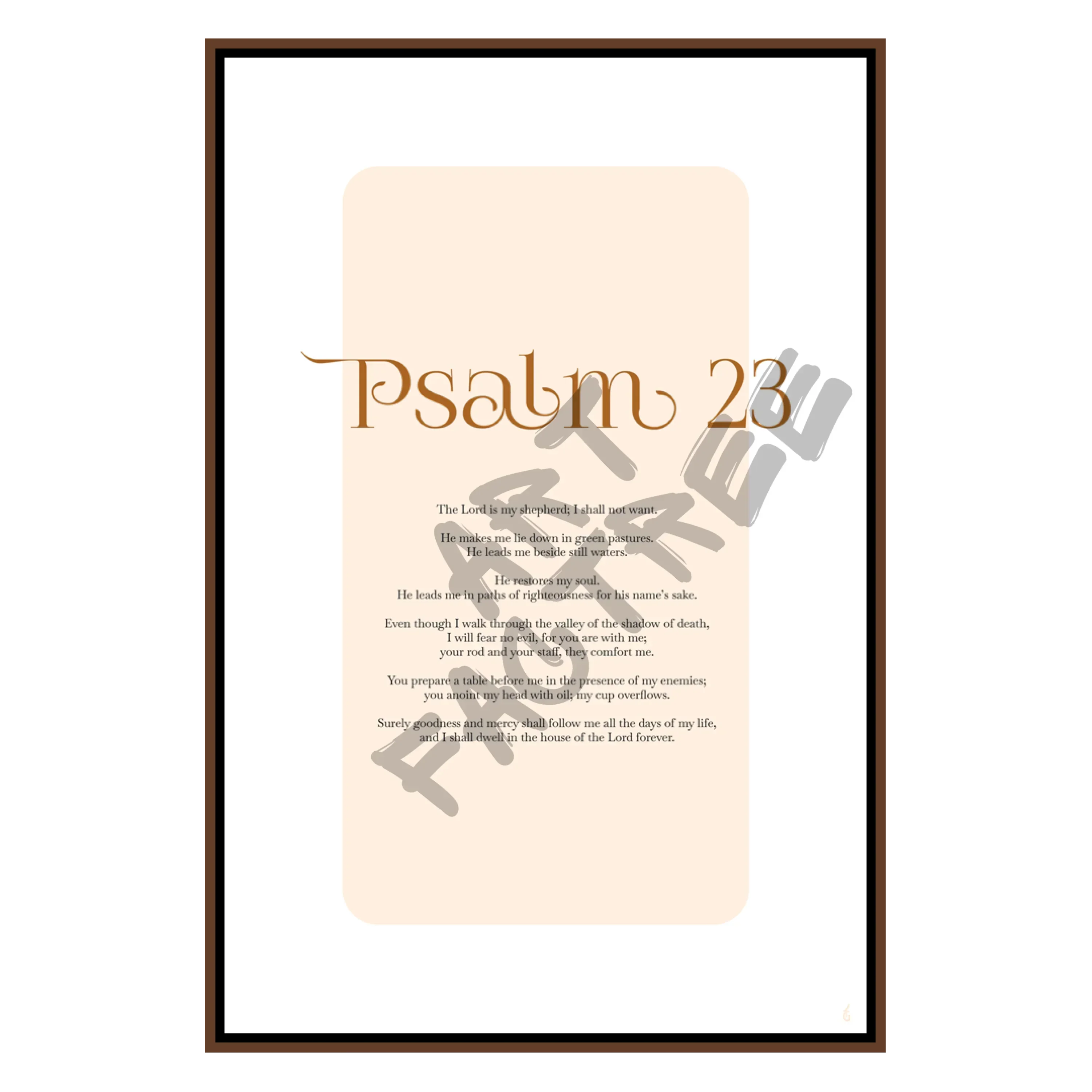 Psalm 23 (Smard X Anaya)-Smard