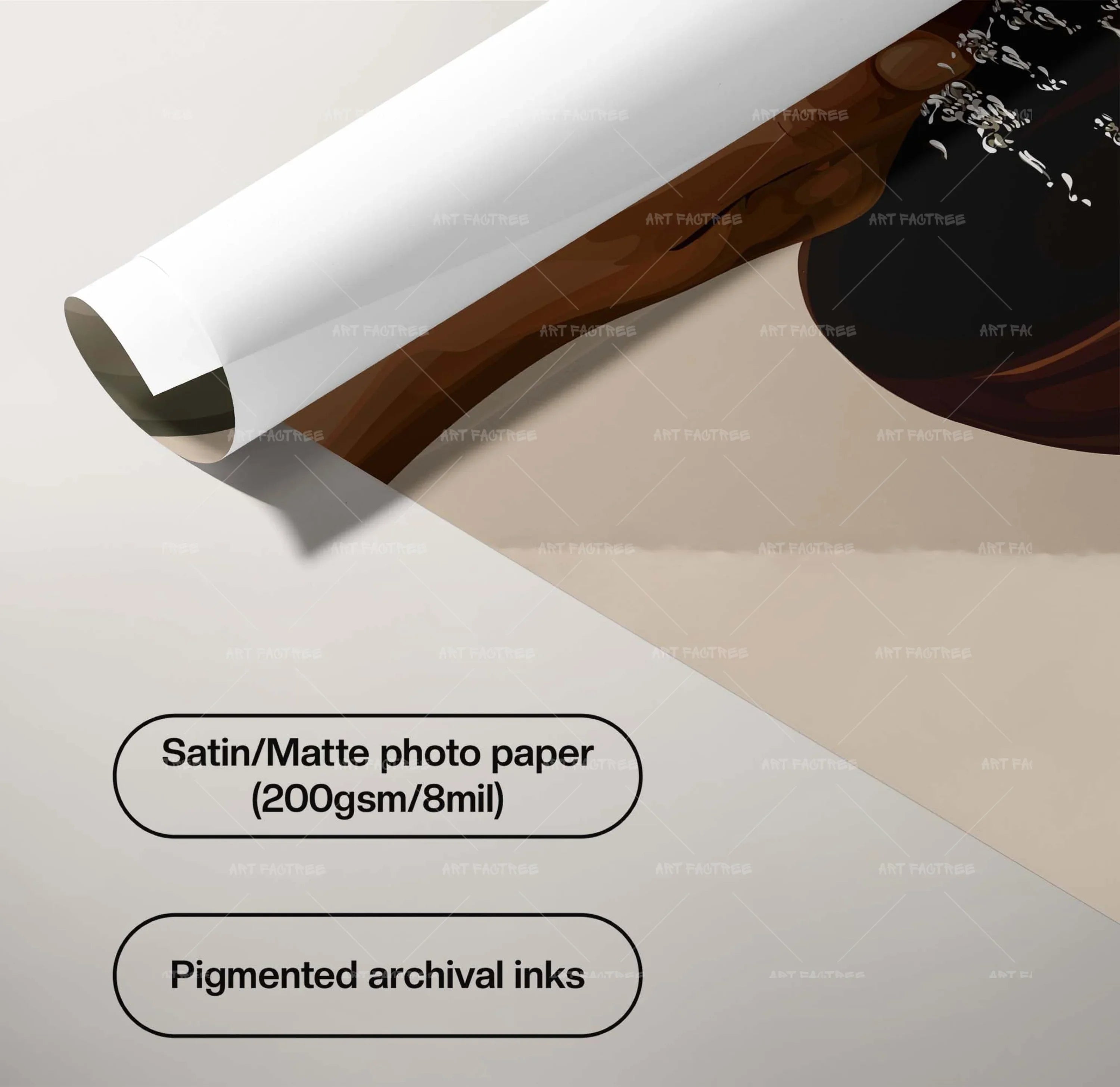 Pure Service (Smard X Anaya)-wall art print featuring decorative artistic design suitable for living rooms, offices, and schools by SmardArt. Elevate your space with Black wall art that speaks to culture, identity, and creativity. At Smard, we celebrate artistry made with melanin, bringing powerful and inspiring designs to life.