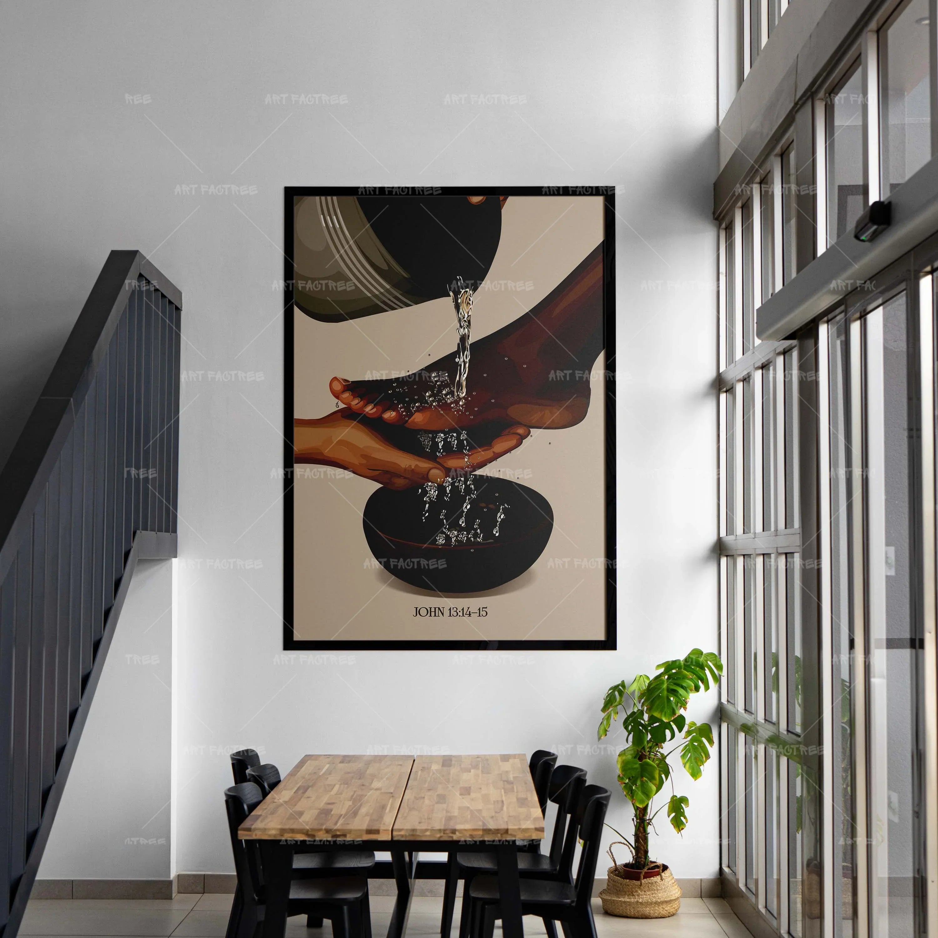 Pure Service (Smard X Anaya)-wall art print featuring decorative artistic design suitable for living rooms, offices, and schools by SmardArt. Elevate your space with Black wall art that speaks to culture, identity, and creativity. At Smard, we celebrate artistry made with melanin, bringing powerful and inspiring designs to life.