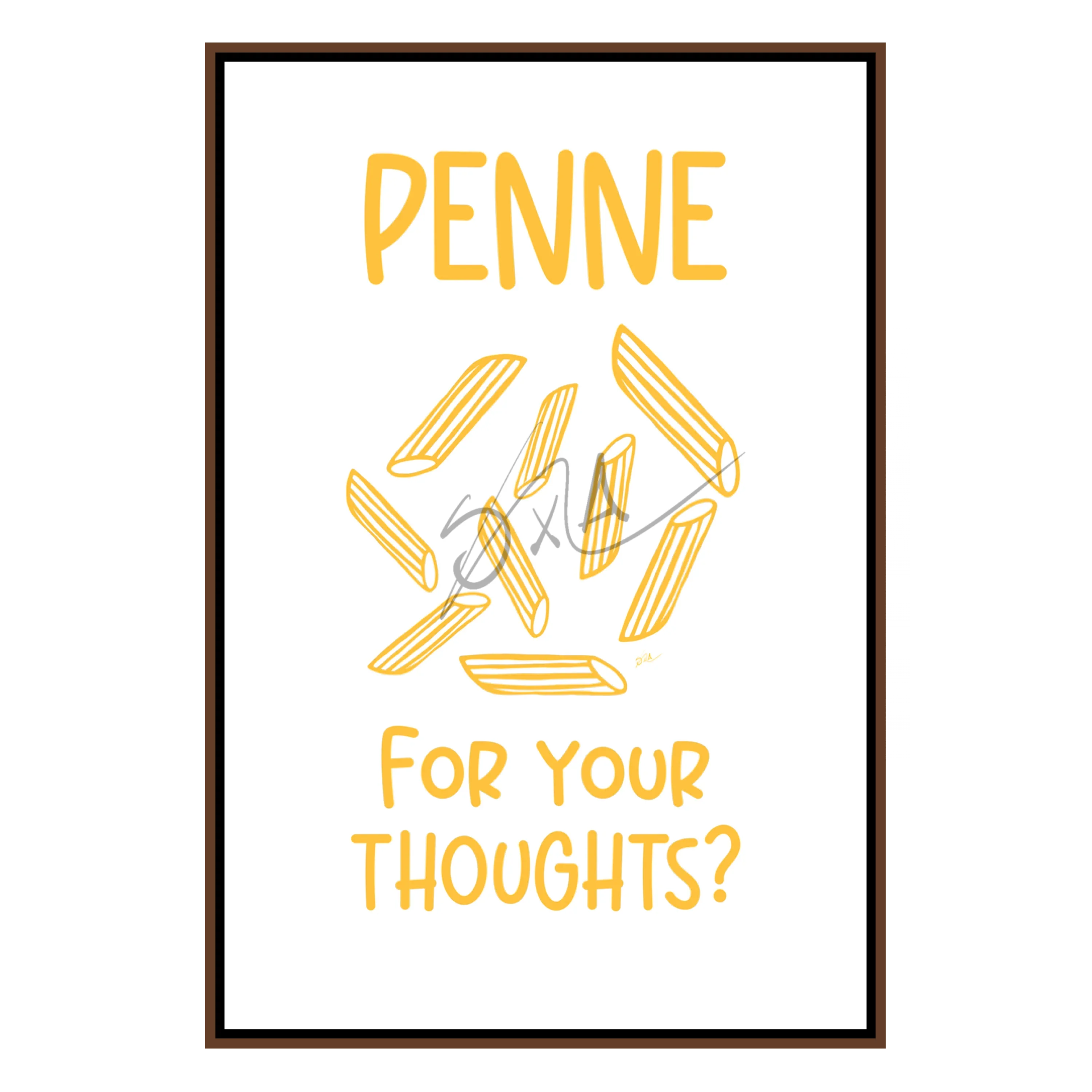 Penne For Your Thoughts (Smard X Anaya)