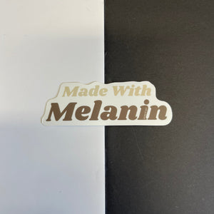 Made With Melanin Sticker
