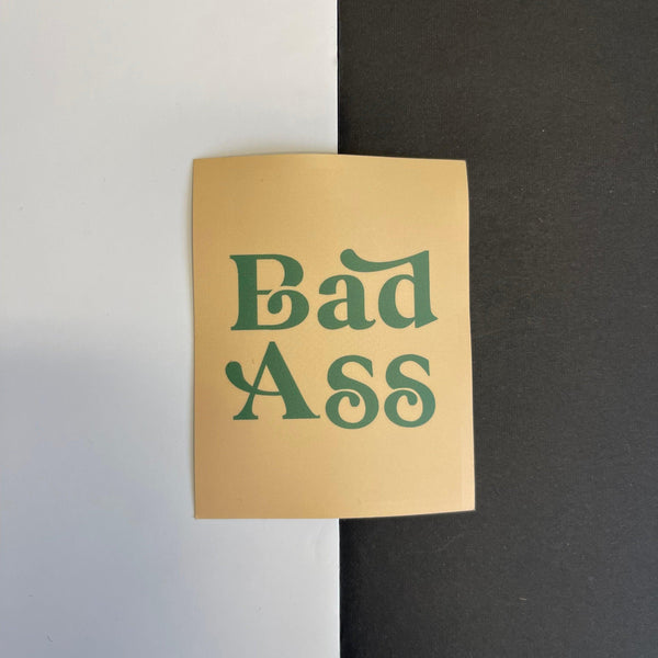 Bad Ass Sticker