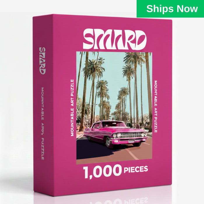 Cali Cruisin' Pink Puzzle