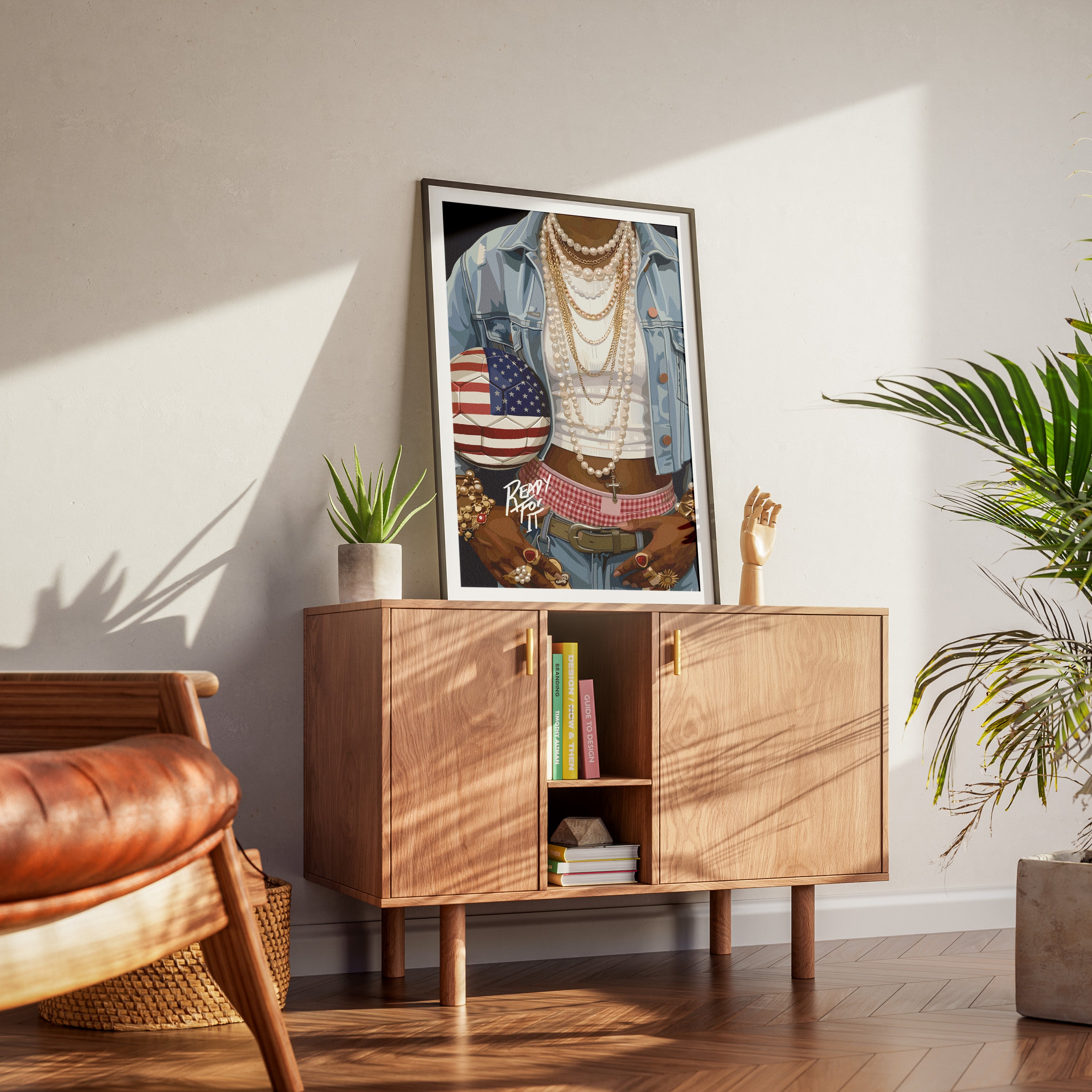 Ready For It-wall art print featuring decorative artistic design suitable for living rooms, offices, and schools by SmardArt. Elevate your space with Black wall art that speaks to culture, identity, and creativity. At Smard, we celebrate artistry made with melanin, bringing powerful and inspiring designs to life.