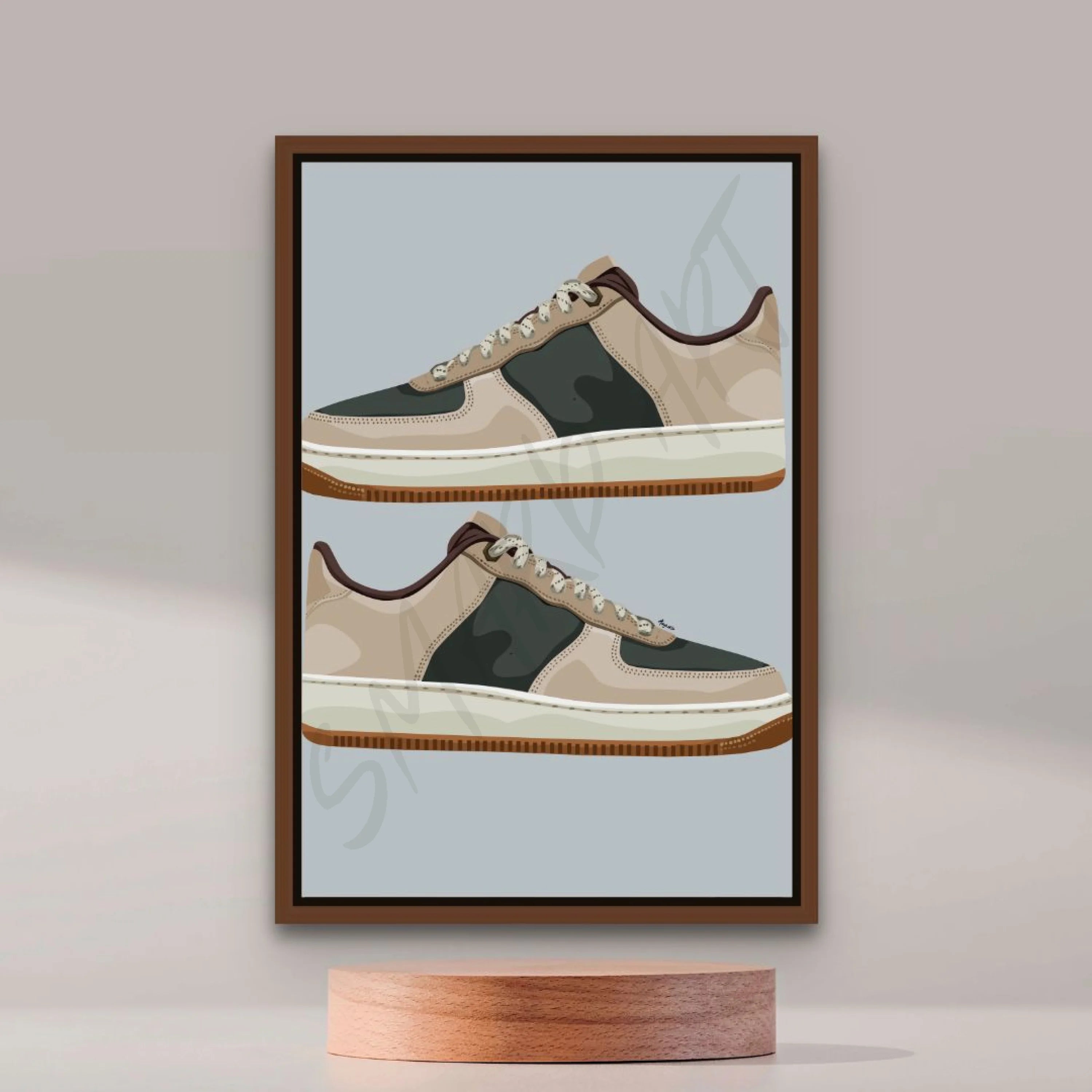 Retro Kicks (Smard X Anaya) Wall Art