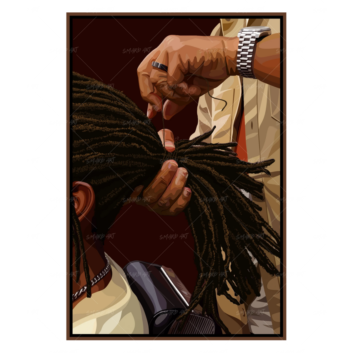 Secured Dreads