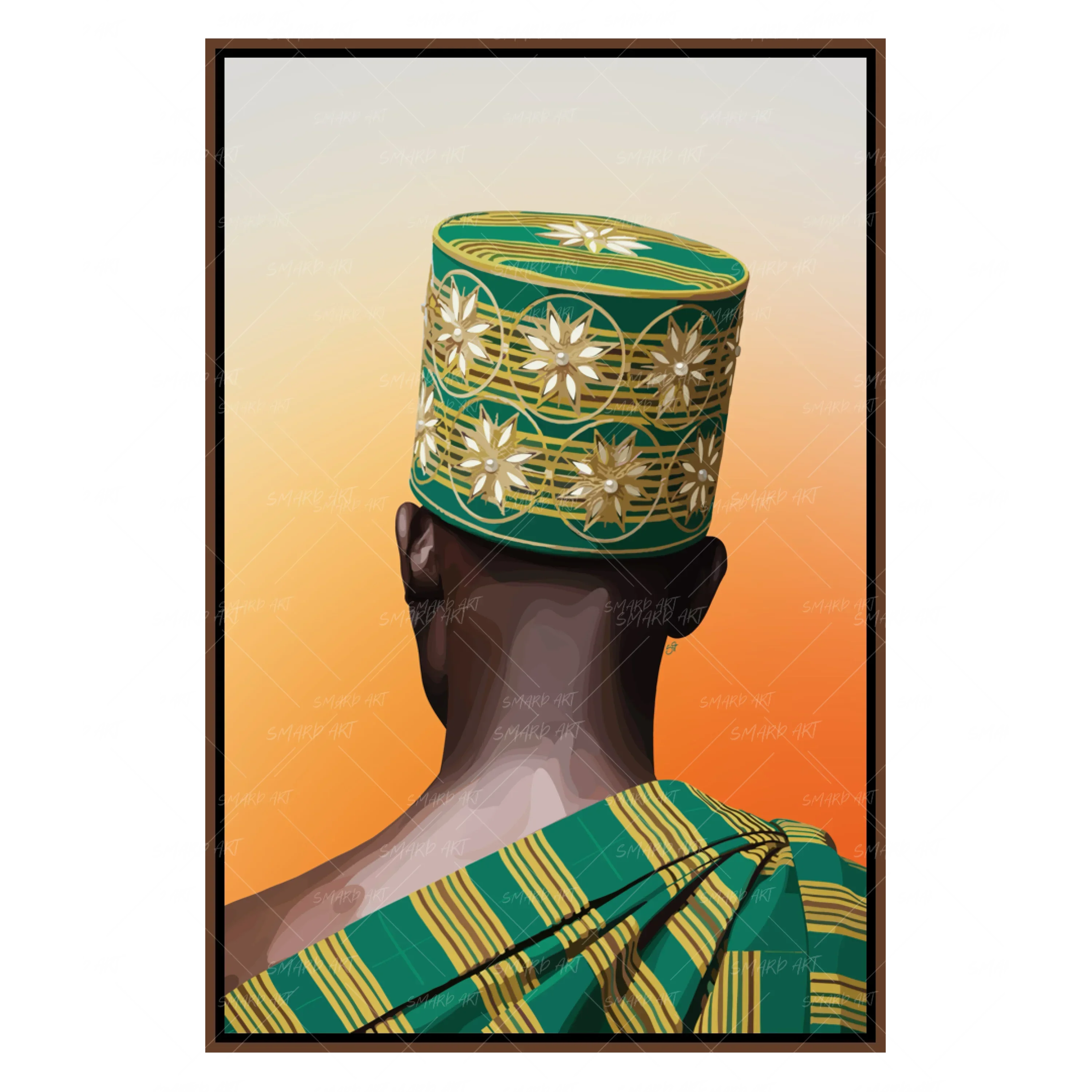 Style & Tradition-wall art print featuring decorative artistic design suitable for living rooms, offices, and schools by SmardArt