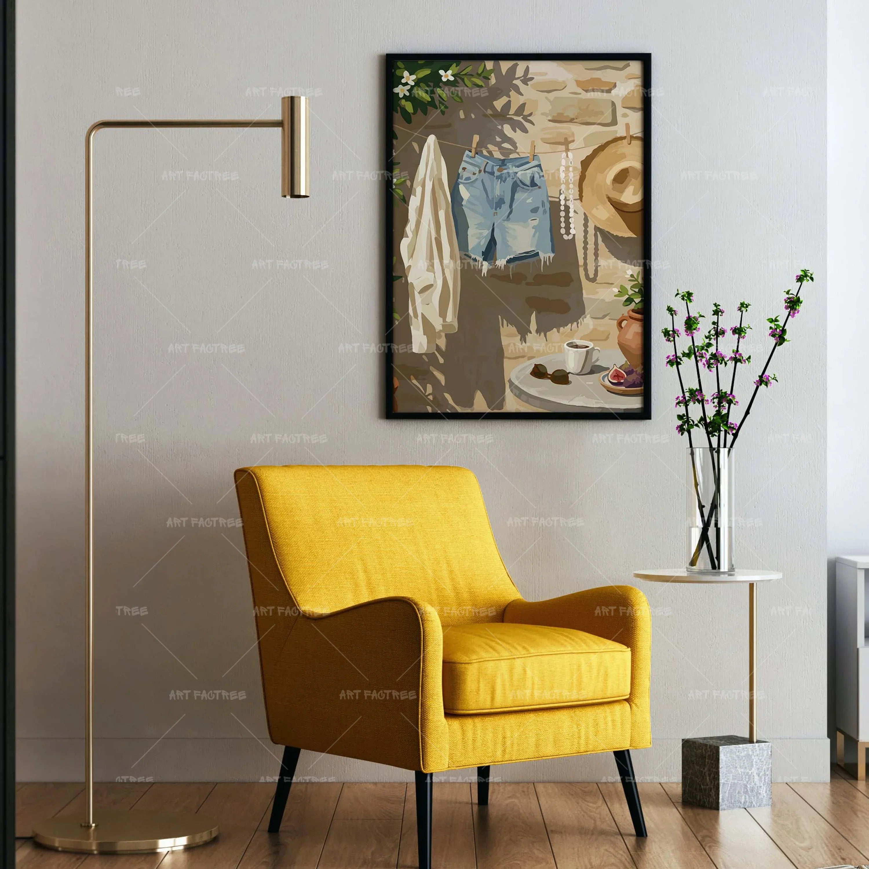 Sun Dry (Smard X Anaya)-wall art print featuring decorative artistic design suitable for living rooms, offices, and schools by SmardArt. Elevate your space with Black wall art that speaks to culture, identity, and creativity. At Smard, we celebrate artistry made with melanin, bringing powerful and inspiring designs to life.