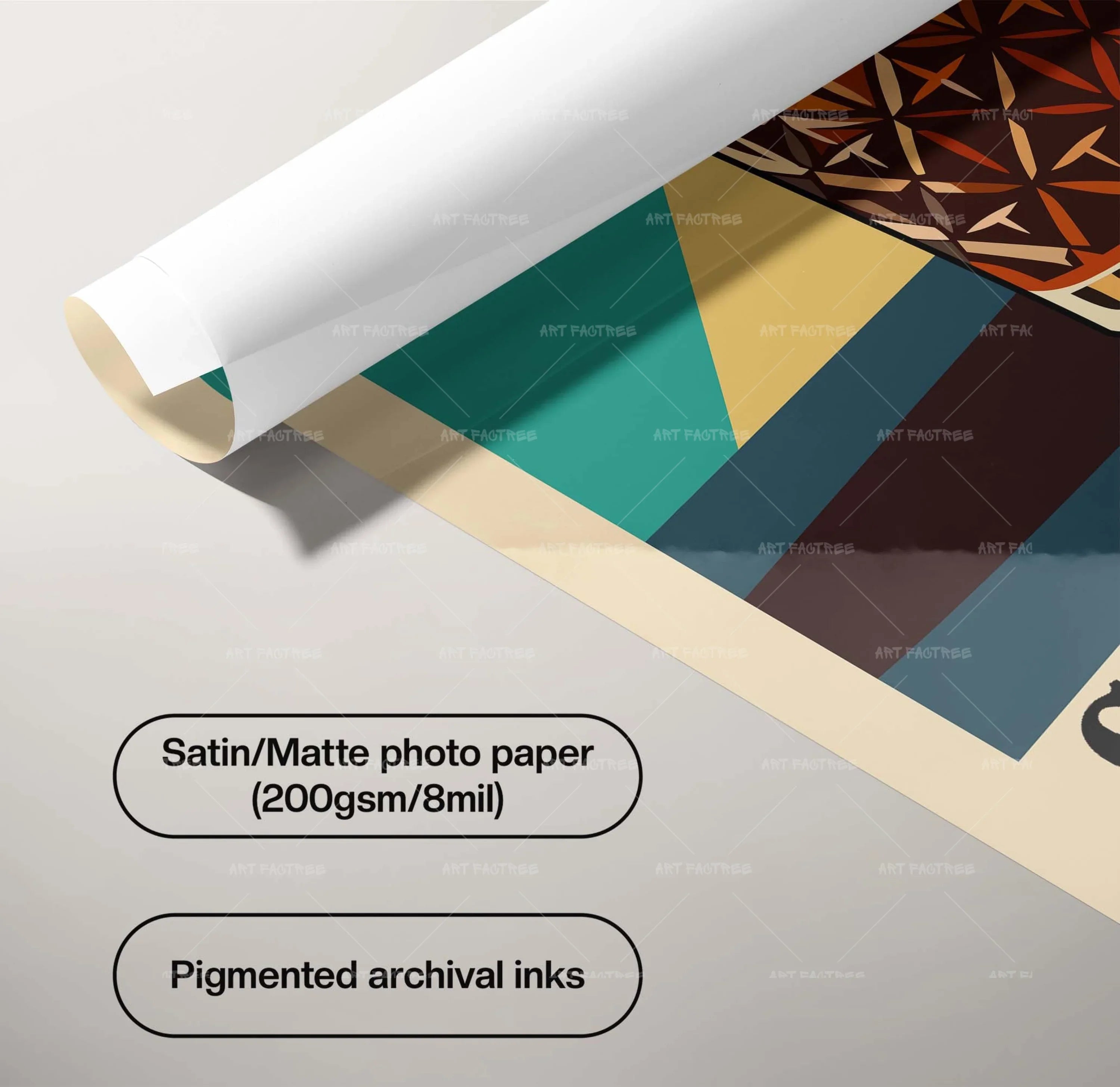 Sunset Pour (Smard X Anaya)-wall art print featuring decorative artistic design suitable for living rooms, offices, and schools by SmardArt. Elevate your space with Black wall art that speaks to culture, identity, and creativity. At Smard, we celebrate artistry made with melanin, bringing powerful and inspiring designs to life.