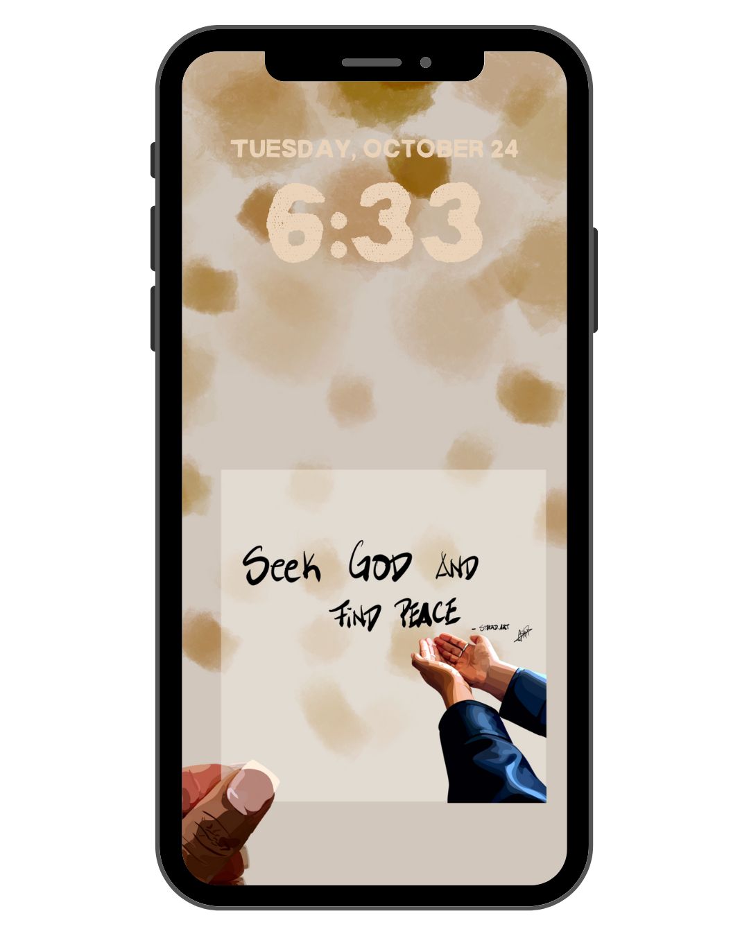 Seek God - Phone Screensaver