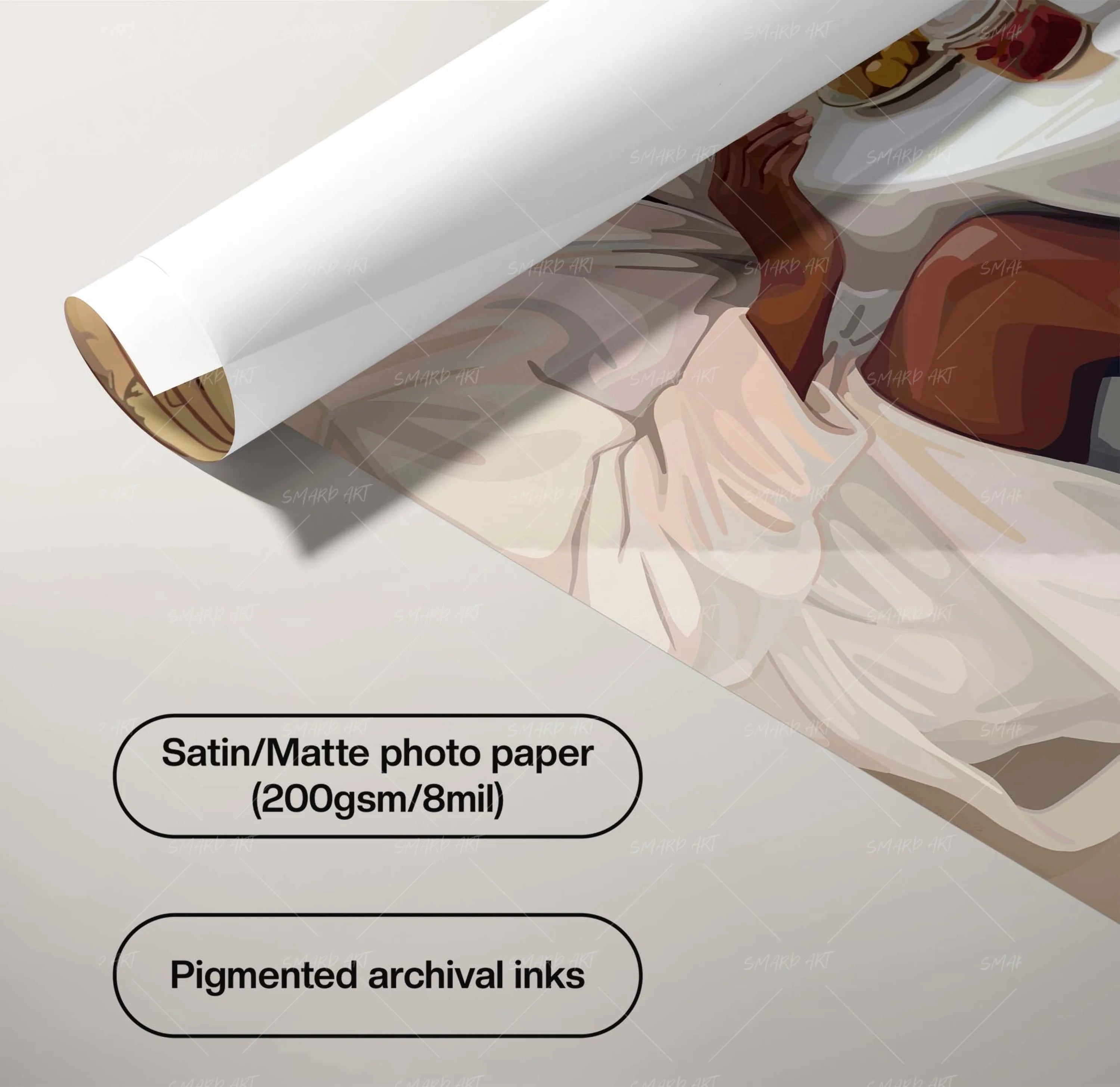 She Chose Ease-wall art print featuring decorative artistic design suitable for living rooms, offices, and schools by SmardArt. Elevate your space with Black wall art that speaks to culture, identity, and creativity. At Smard, we celebrate artistry made with melanin, bringing powerful and inspiring designs to life.