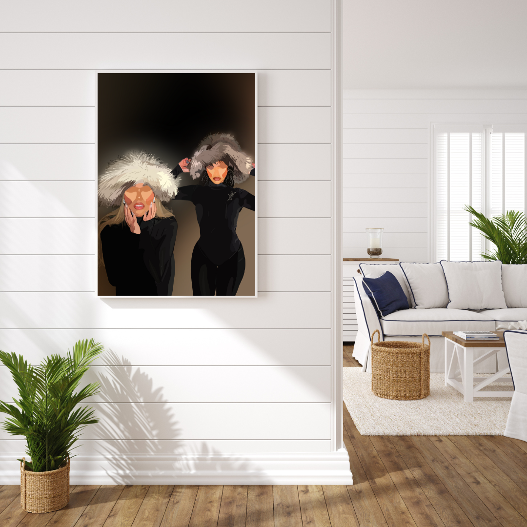 Sisters-8×10-Print-SmardArt-Wall Art