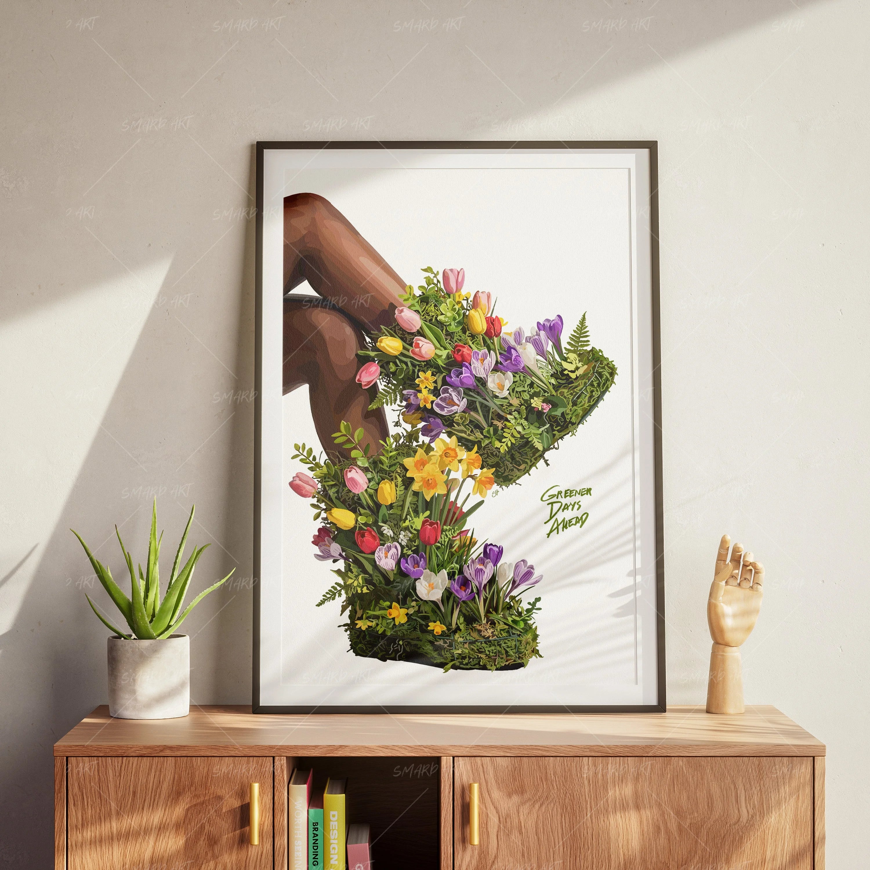 Spring in her Step