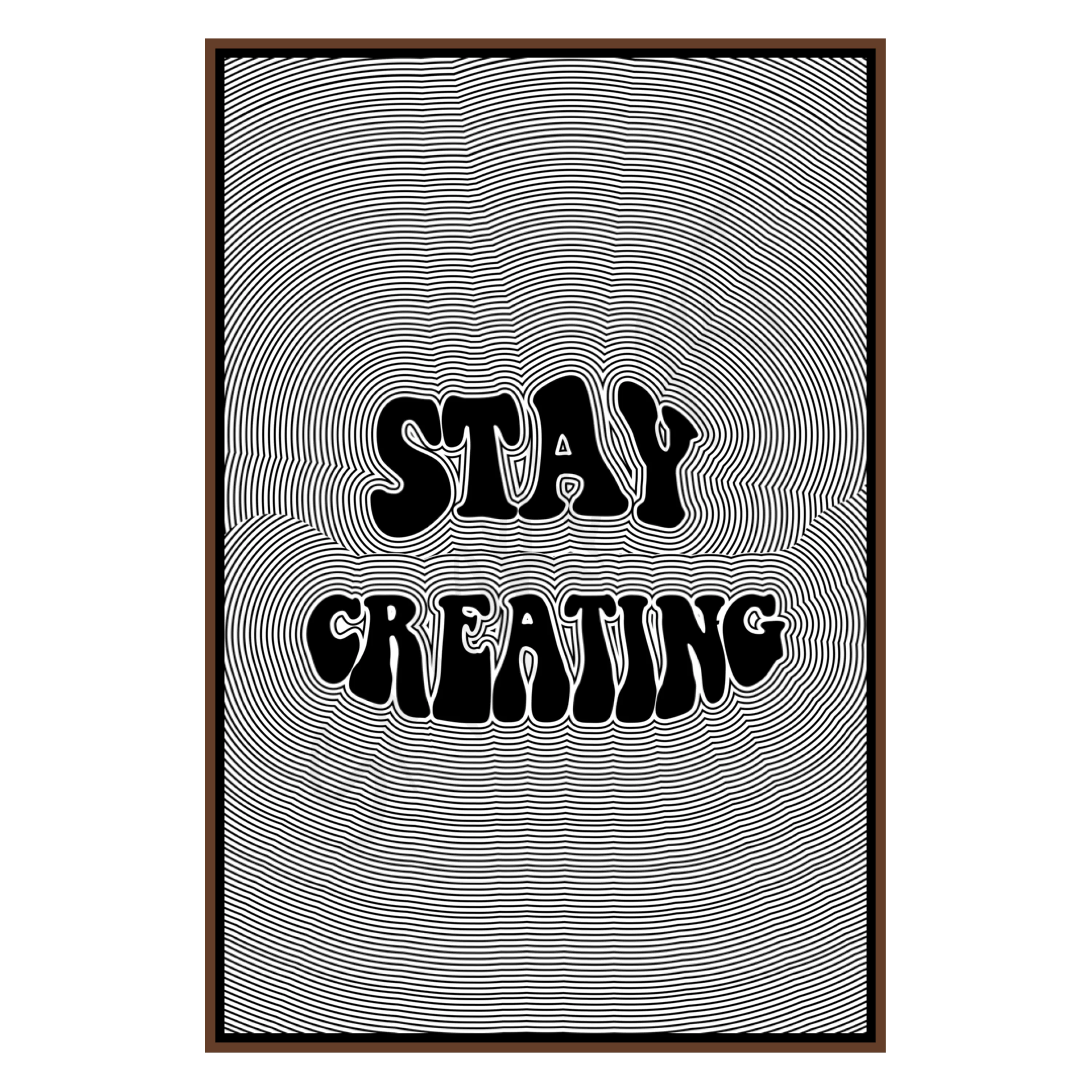 Stay Creating (Smard X Anaya) Wall Art