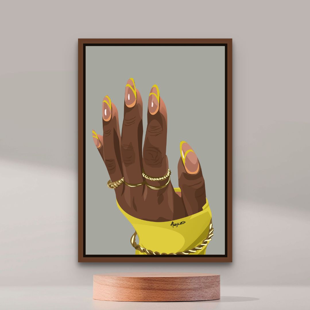 Sunshine Nails (Smard X Anaya) Wall Art