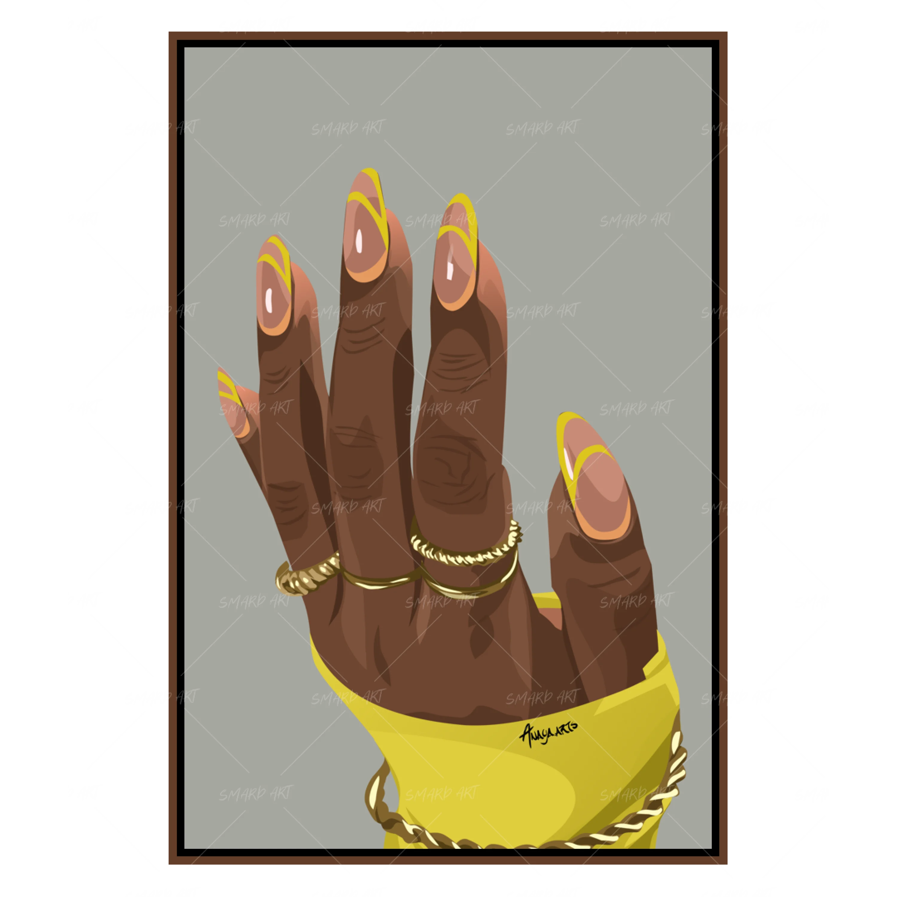 Sunshine Nails (Smard X Anaya)-Smard