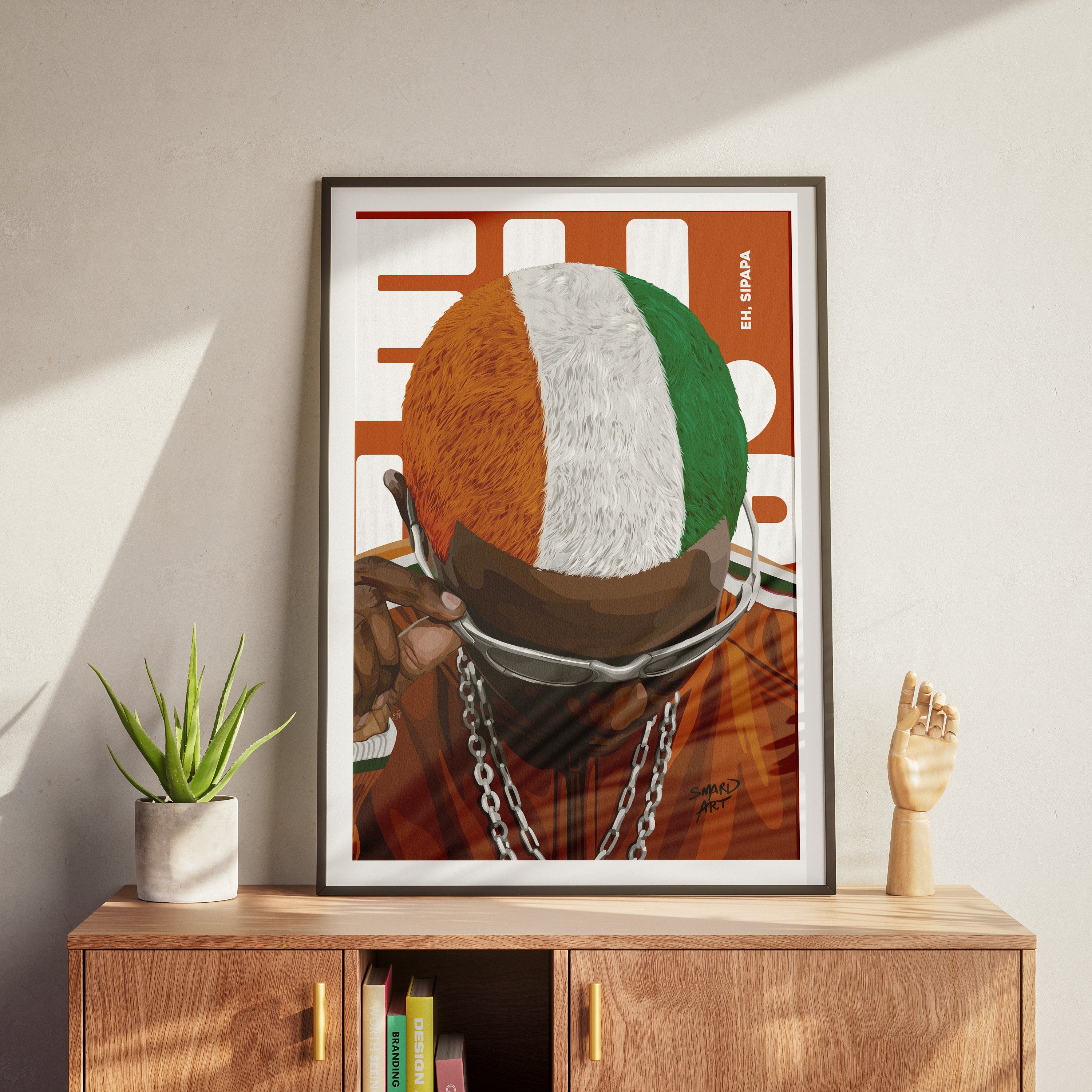 The Elephants-wall art print featuring decorative artistic design suitable for living rooms, offices, and schools by SmardArt. Elevate your space with Black wall art that speaks to culture, identity, and creativity. At Smard, we celebrate artistry made with melanin, bringing powerful and inspiring designs to life.