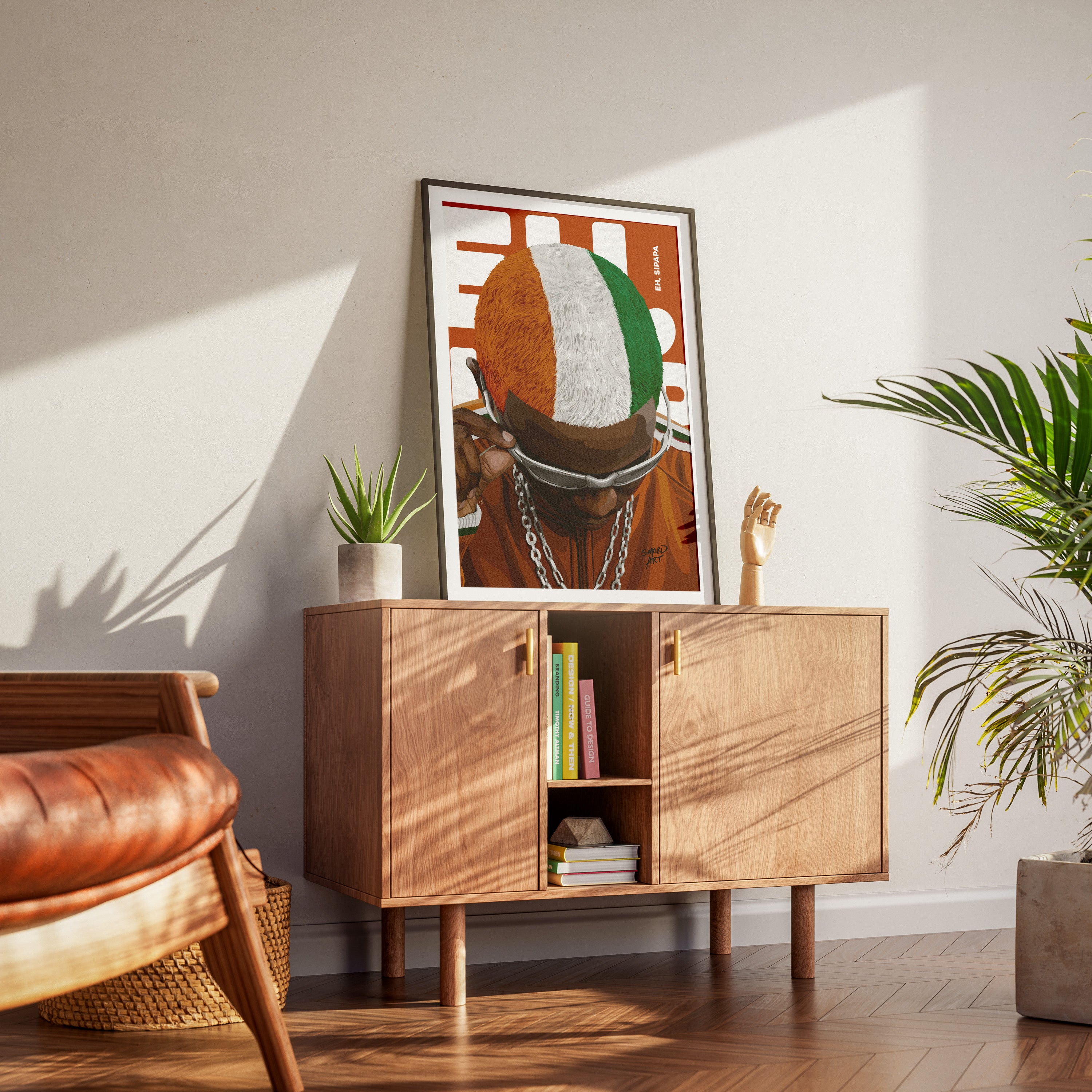 The Elephants-wall art print featuring decorative artistic design suitable for living rooms, offices, and schools by SmardArt. Elevate your space with Black wall art that speaks to culture, identity, and creativity. At Smard, we celebrate artistry made with melanin, bringing powerful and inspiring designs to life.