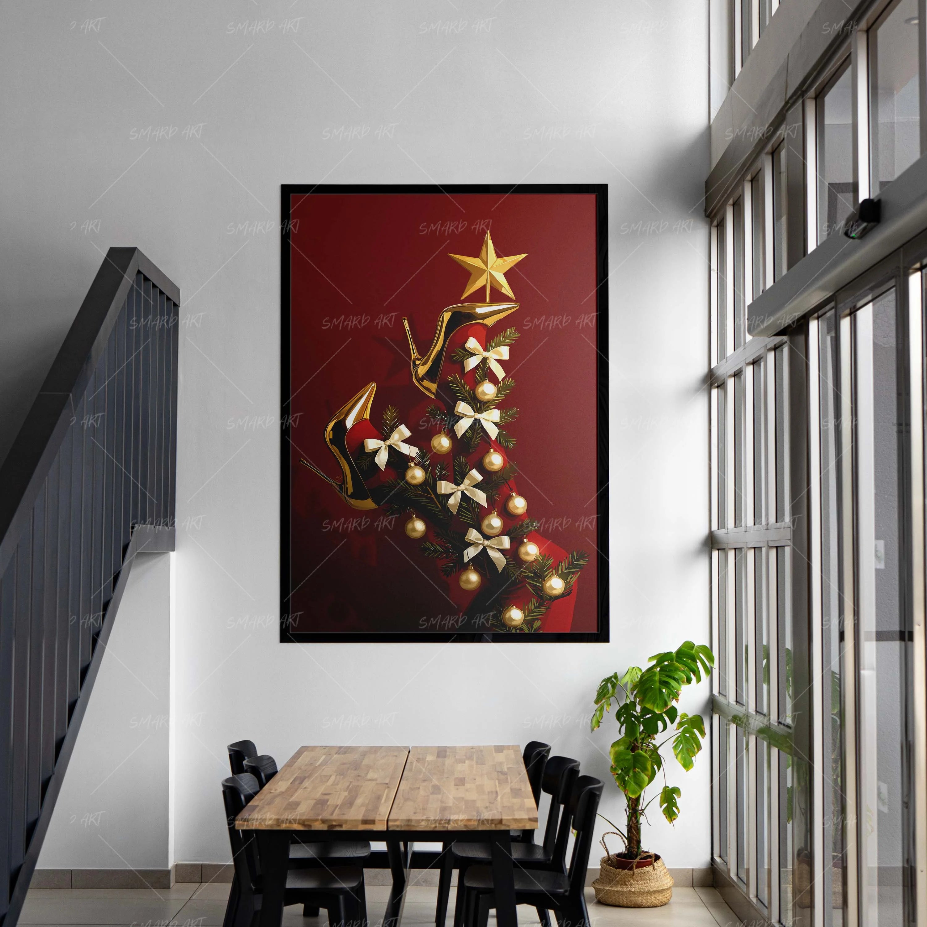 Twinkled Grace-wall art print featuring decorative artistic design suitable for living rooms, offices, and schools by SmardArt. Elevate your space with Black wall art that speaks to culture, identity, and creativity. At Smard, we celebrate artistry made with melanin, bringing powerful and inspiring designs to life.