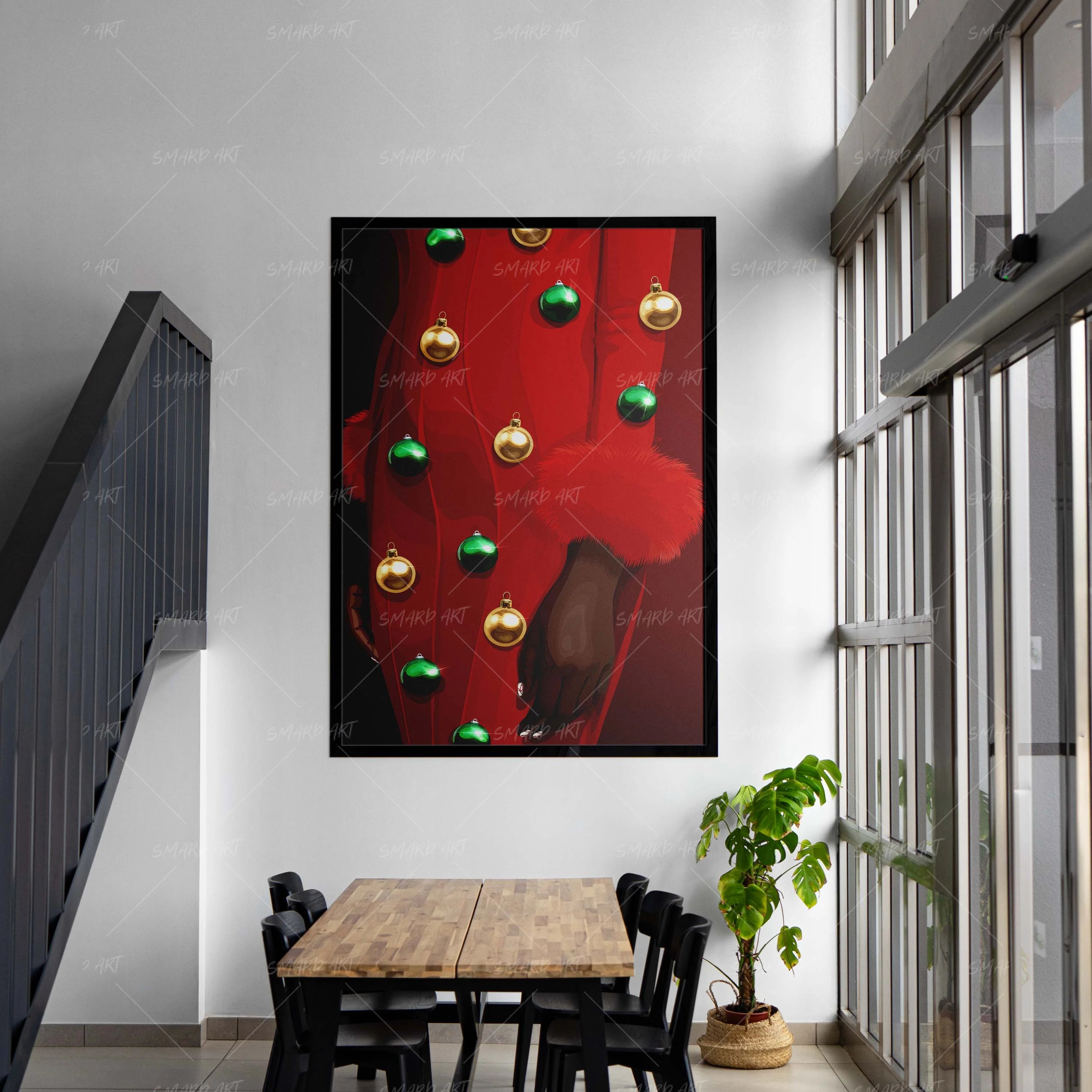 Twinkle Dress-wall art print featuring decorative artistic design suitable for living rooms, offices, and schools by SmardArt. Elevate your space with Black wall art that speaks to culture, identity, and creativity. At Smard, we celebrate artistry made with melanin, bringing powerful and inspiring designs to life.