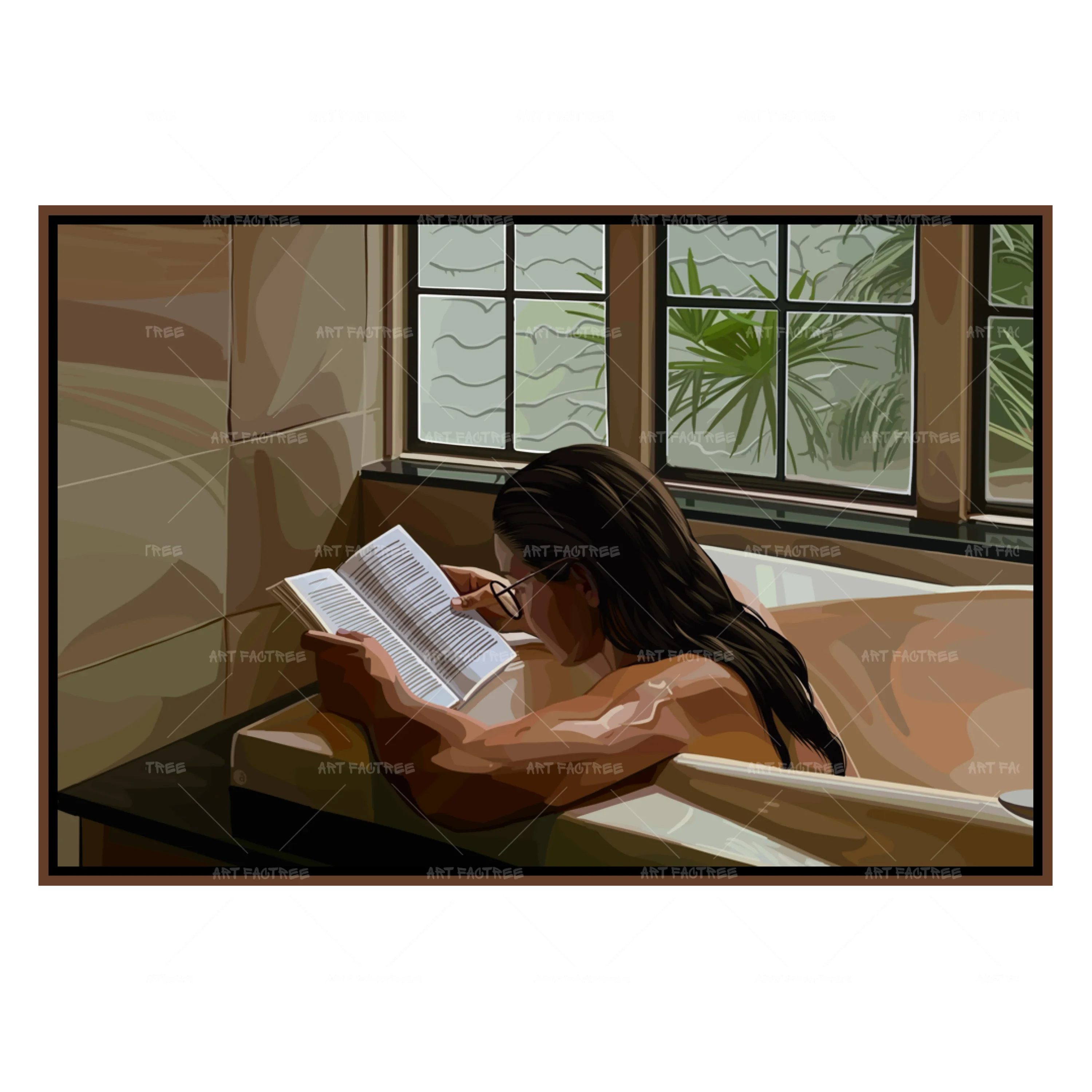 Tender Care (Smard X Anaya)-wall art print featuring decorative artistic design suitable for living rooms, offices, and schools by SmardArt. Elevate your space with Black wall art that speaks to culture, identity, and creativity. At Smard, we celebrate artistry made with melanin, bringing powerful and inspiring designs to life.