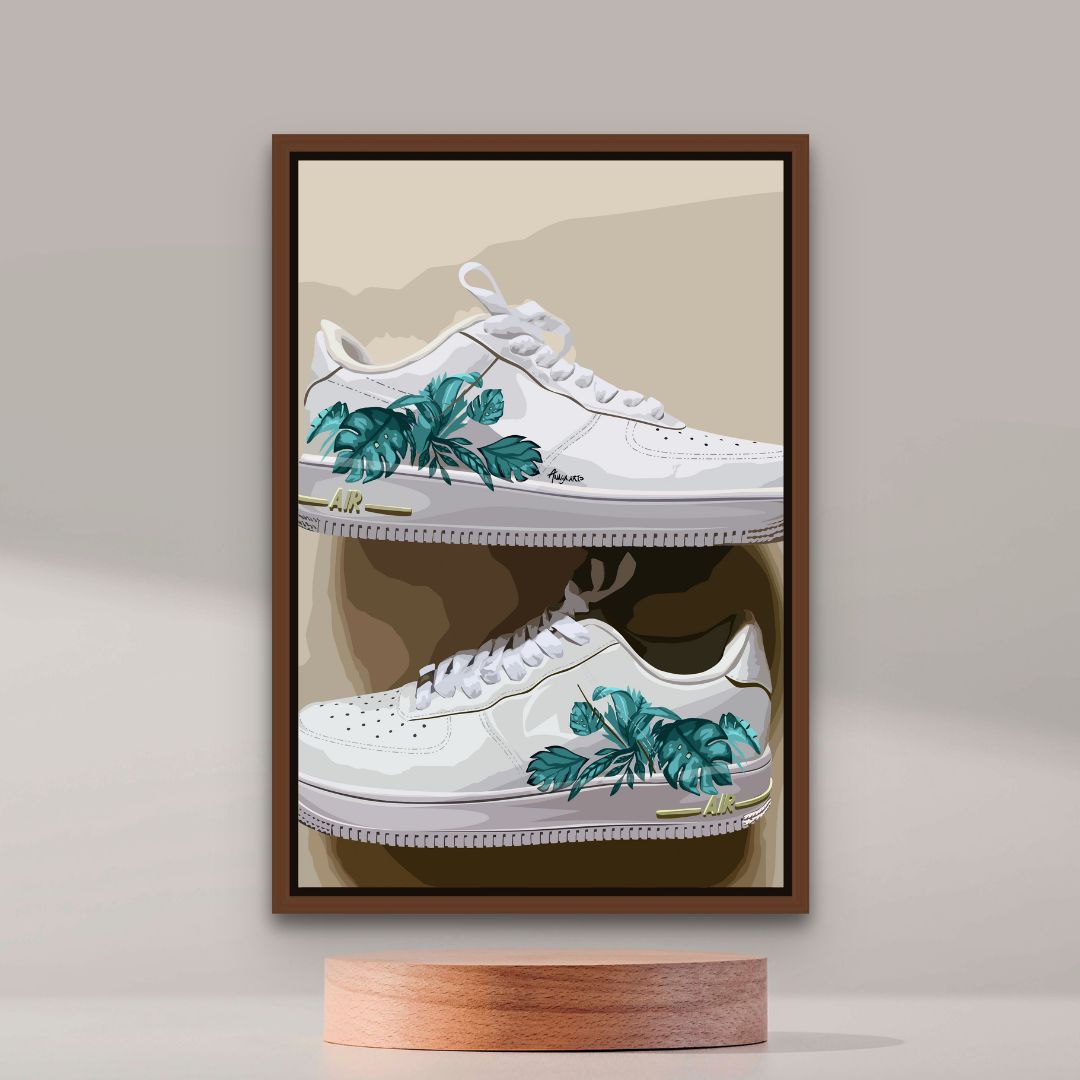 Tropical Sneakers (Smard X Anaya) Wall Art