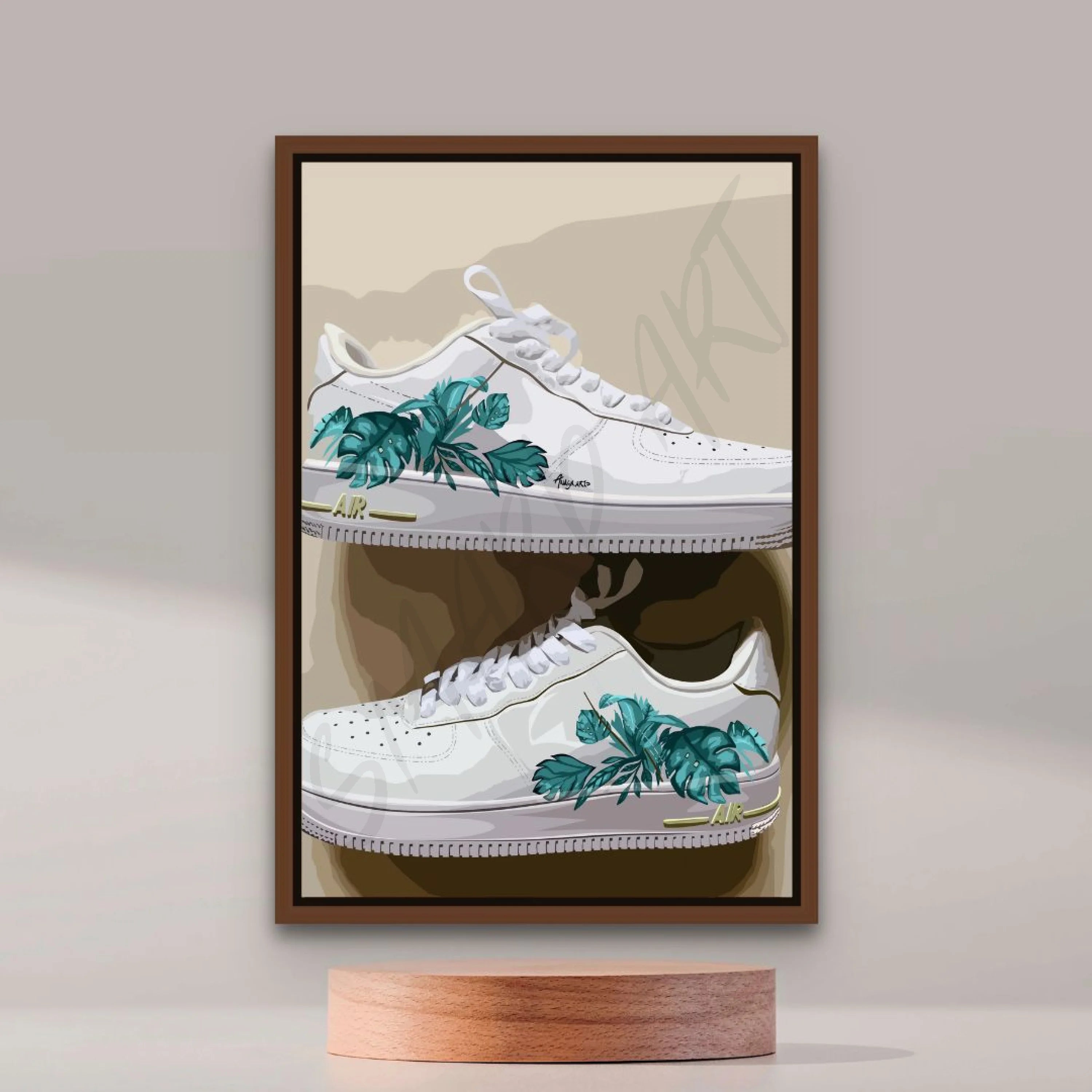 Tropical Sneakers (Smard X Anaya) Wall Art