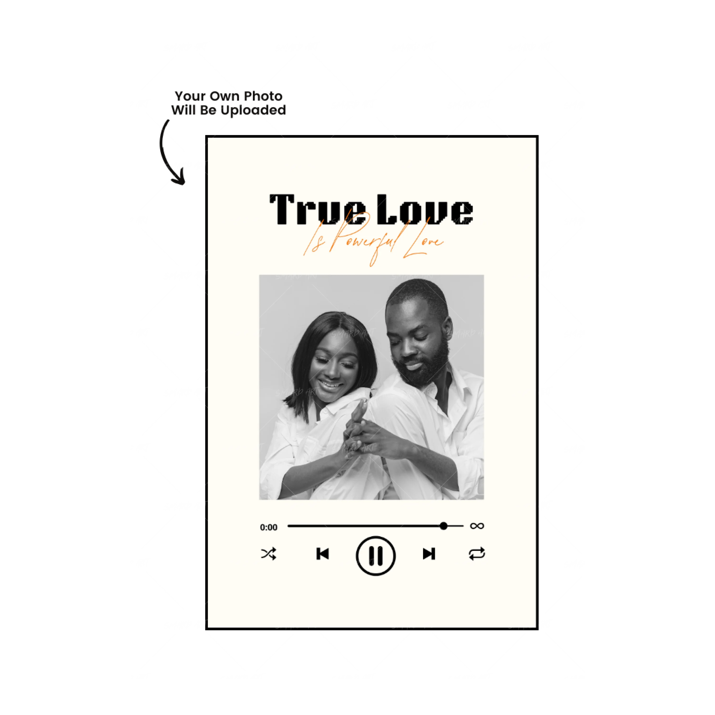 "TRUE LOVE" Custom Poster