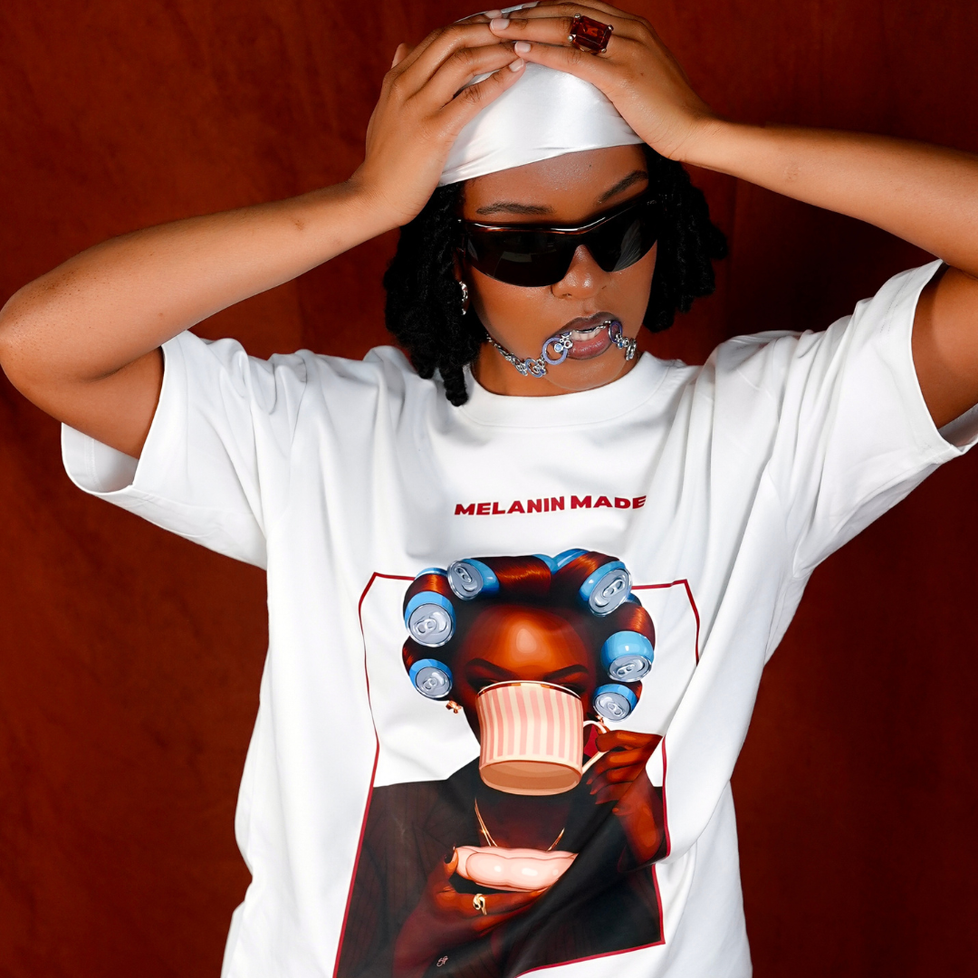 Brown Suited MM Graphic Tee