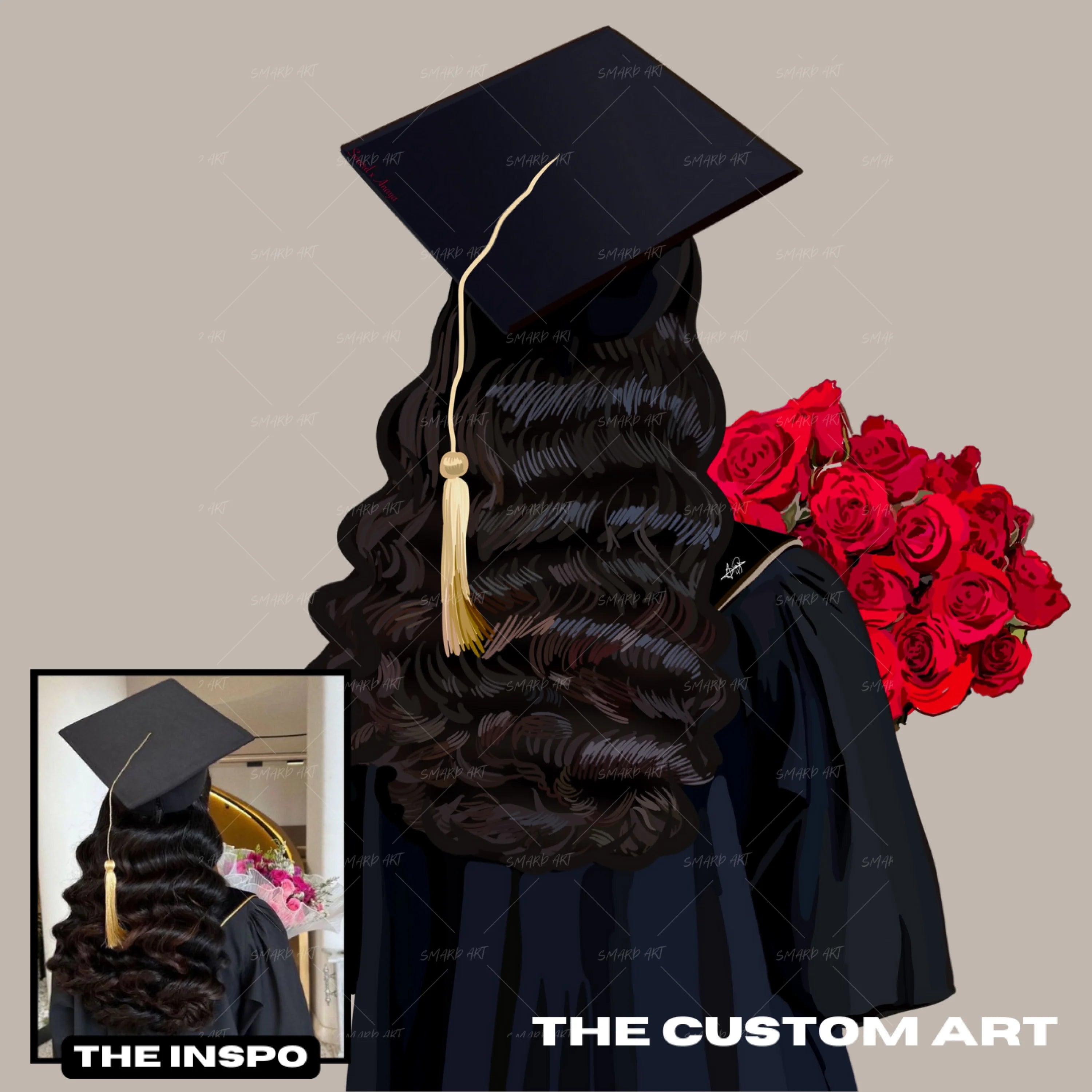 Graduation Custom Art Piece