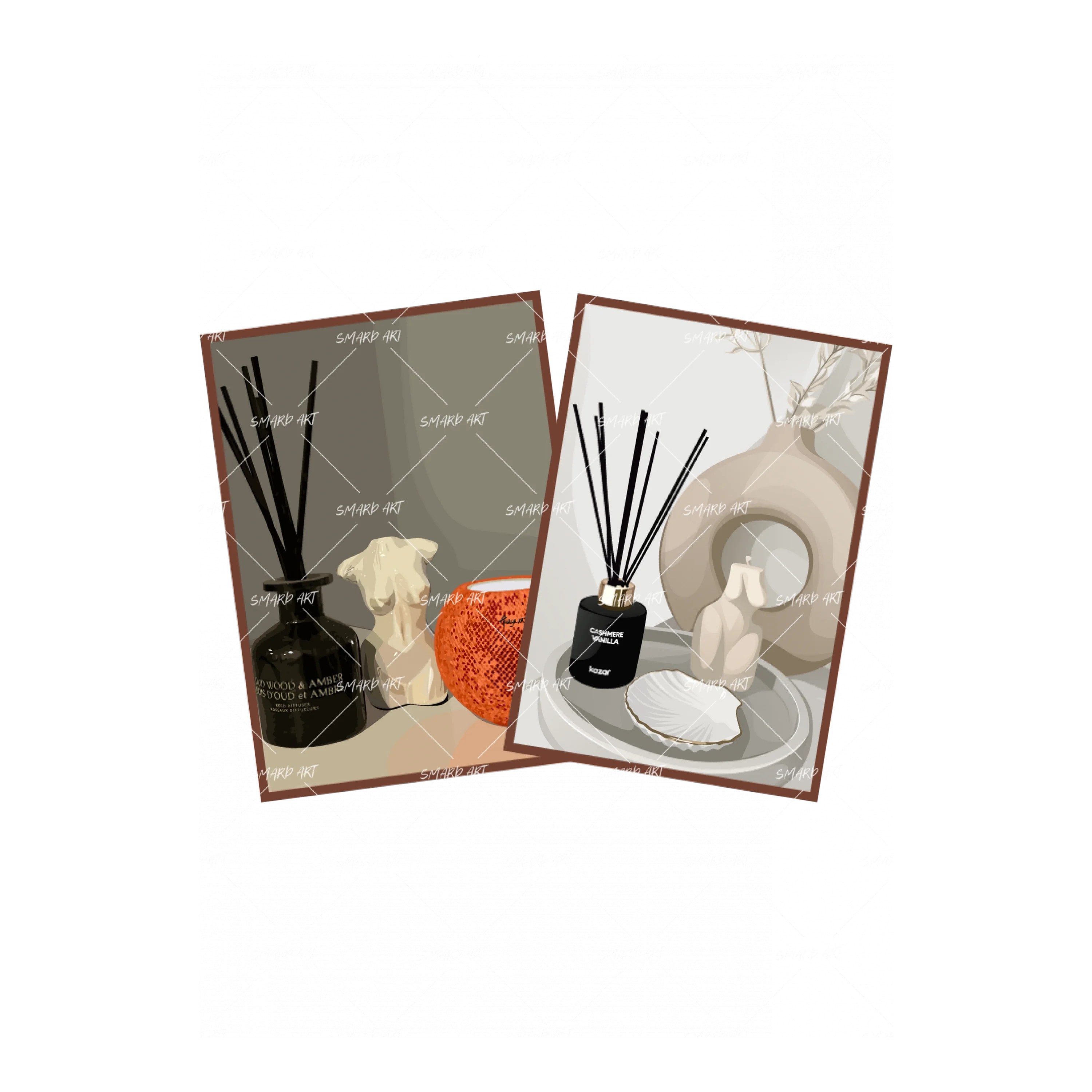 Art Print Bundle : Home Decor + Home Decor II