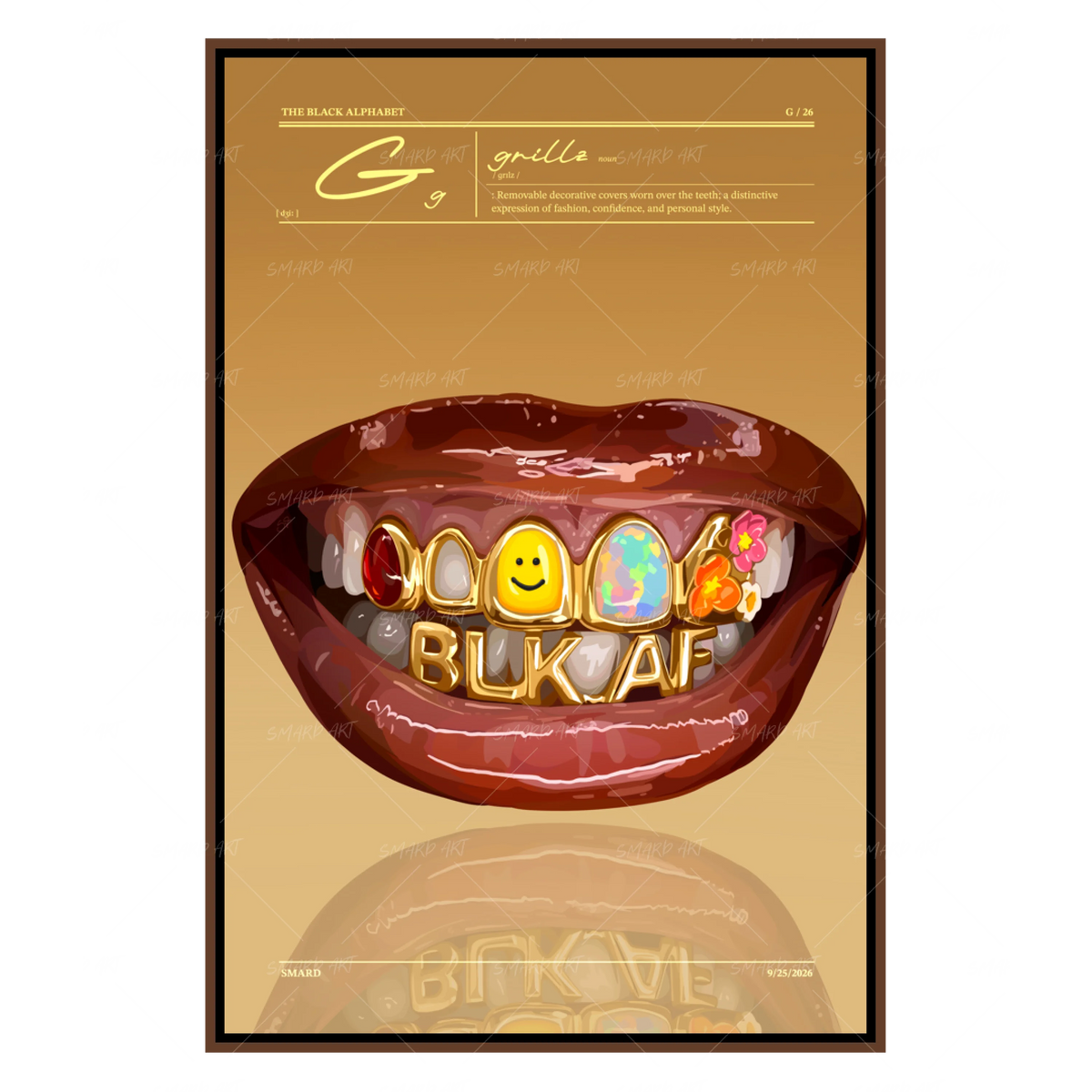 Wide Smile Grillz